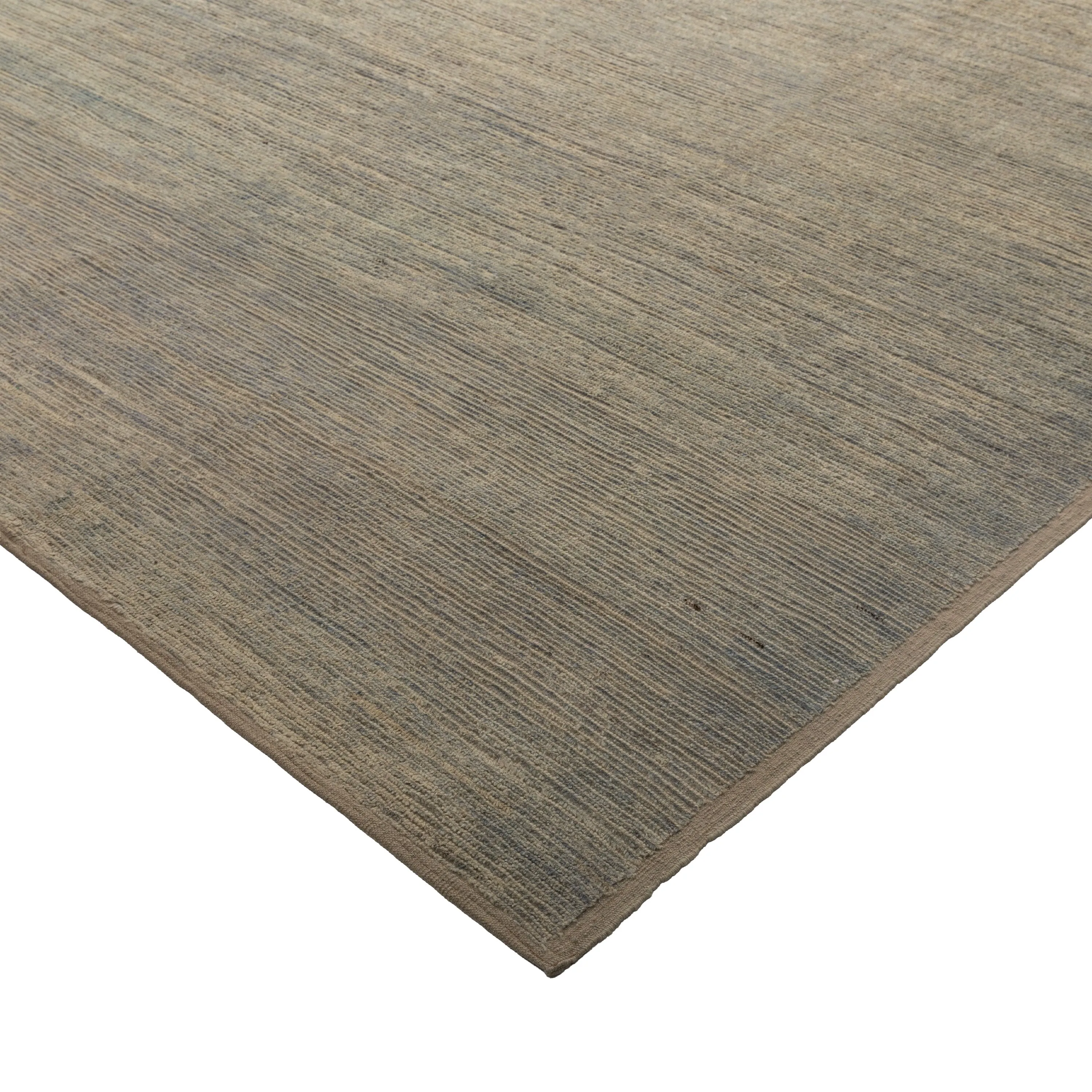 Grey Zameen Transitional Wool Rug- 9'3" x 12'