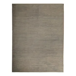 Grey Zameen Transitional Wool Rug- 9'3" x 12'