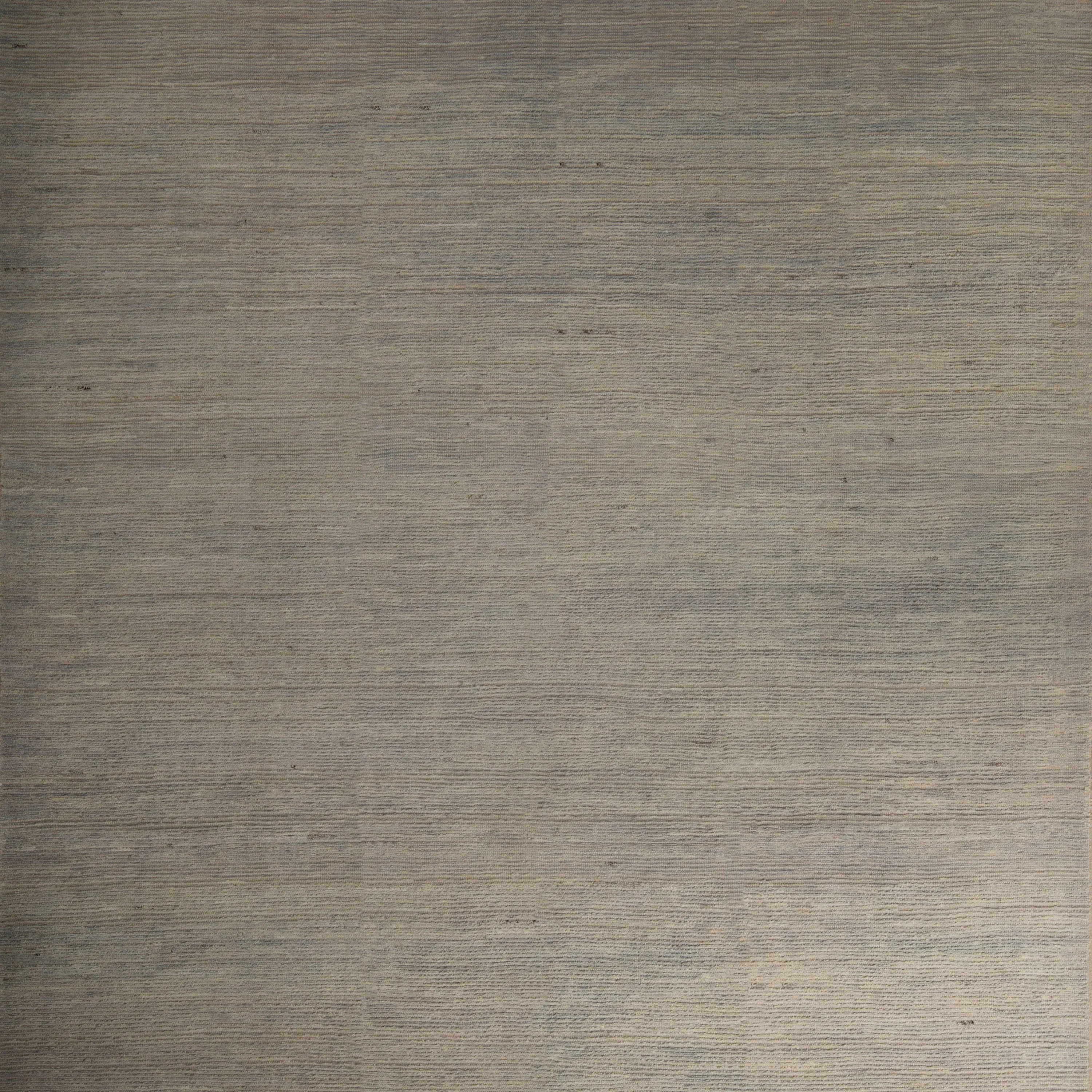 Grey Zameen Transitional Wool Rug- 9'3" x 12'