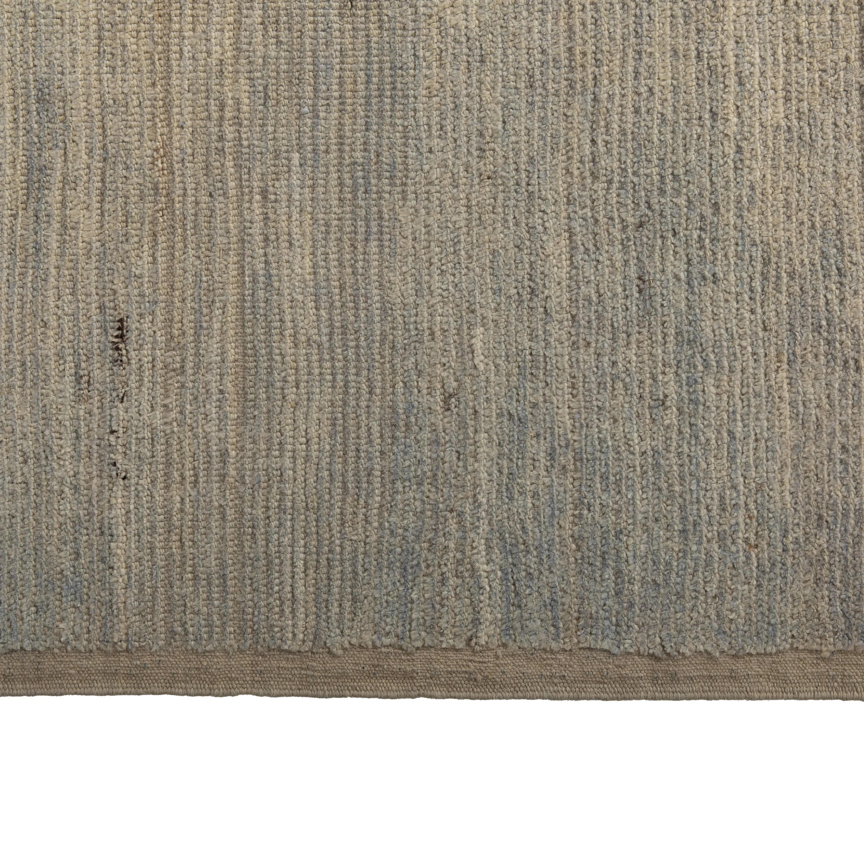 Grey Zameen Transitional Wool Rug- 9'3" x 12'