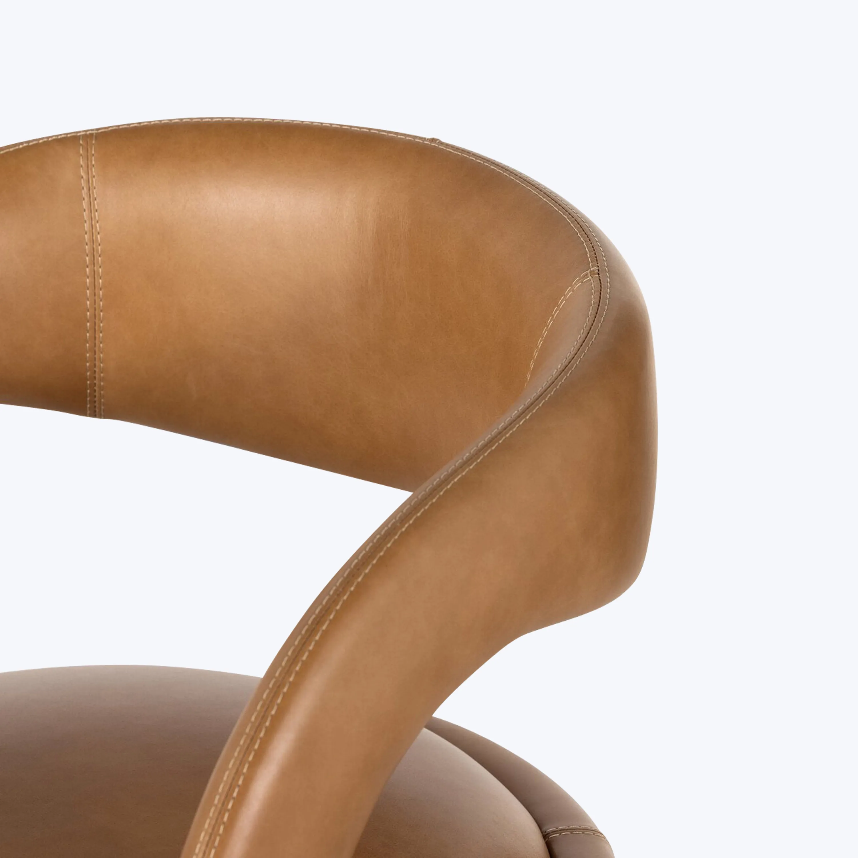 Hawkins Leather Bar Stool