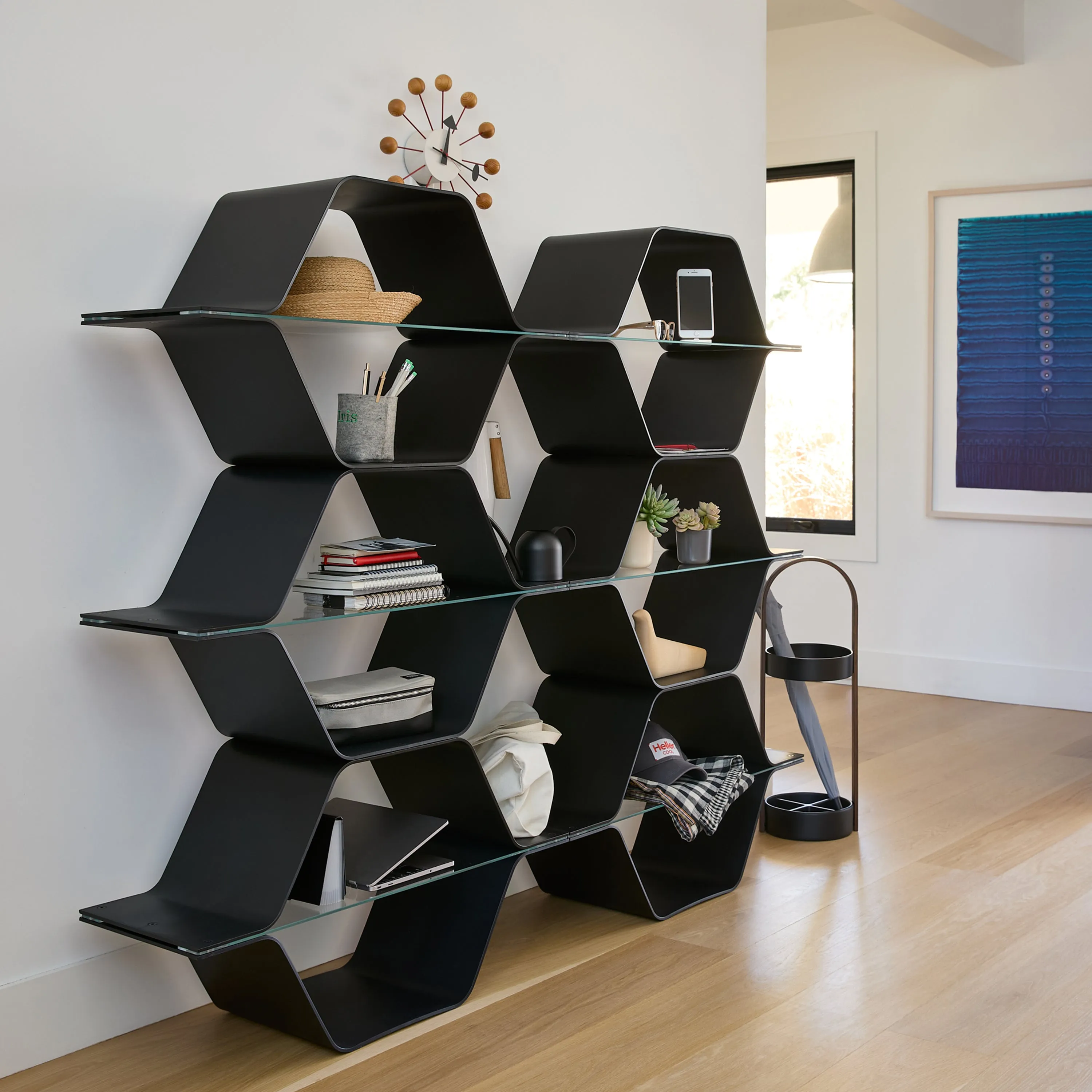 Honeycomb Modular Shelving