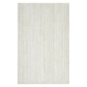 Ivory Braided Solid Jute Rug