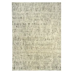 Ivory Moroccan Wool Rug - 10' x 14'