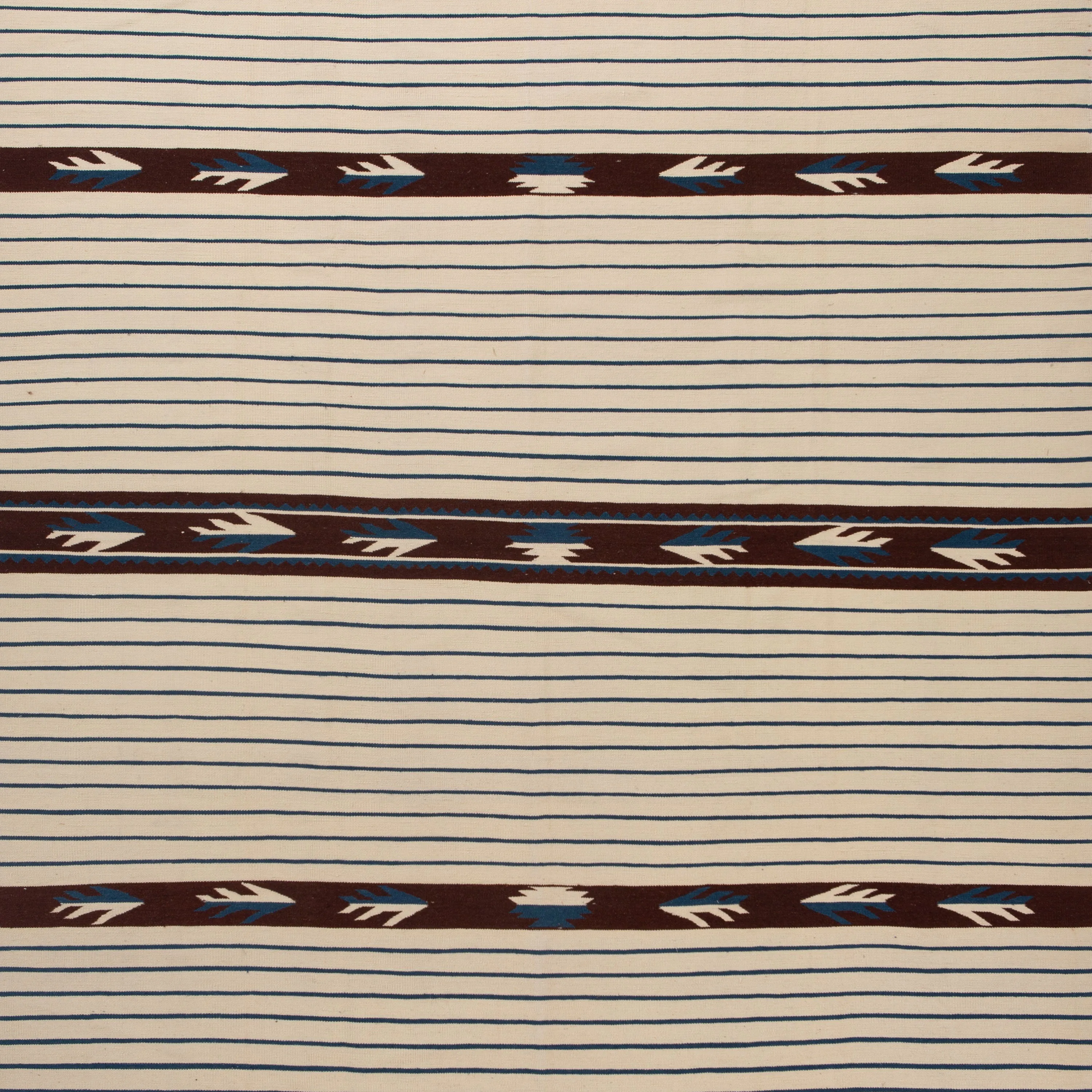 Ivory Traditional Tibetan Wool Rug - 8'4" x 11'6"