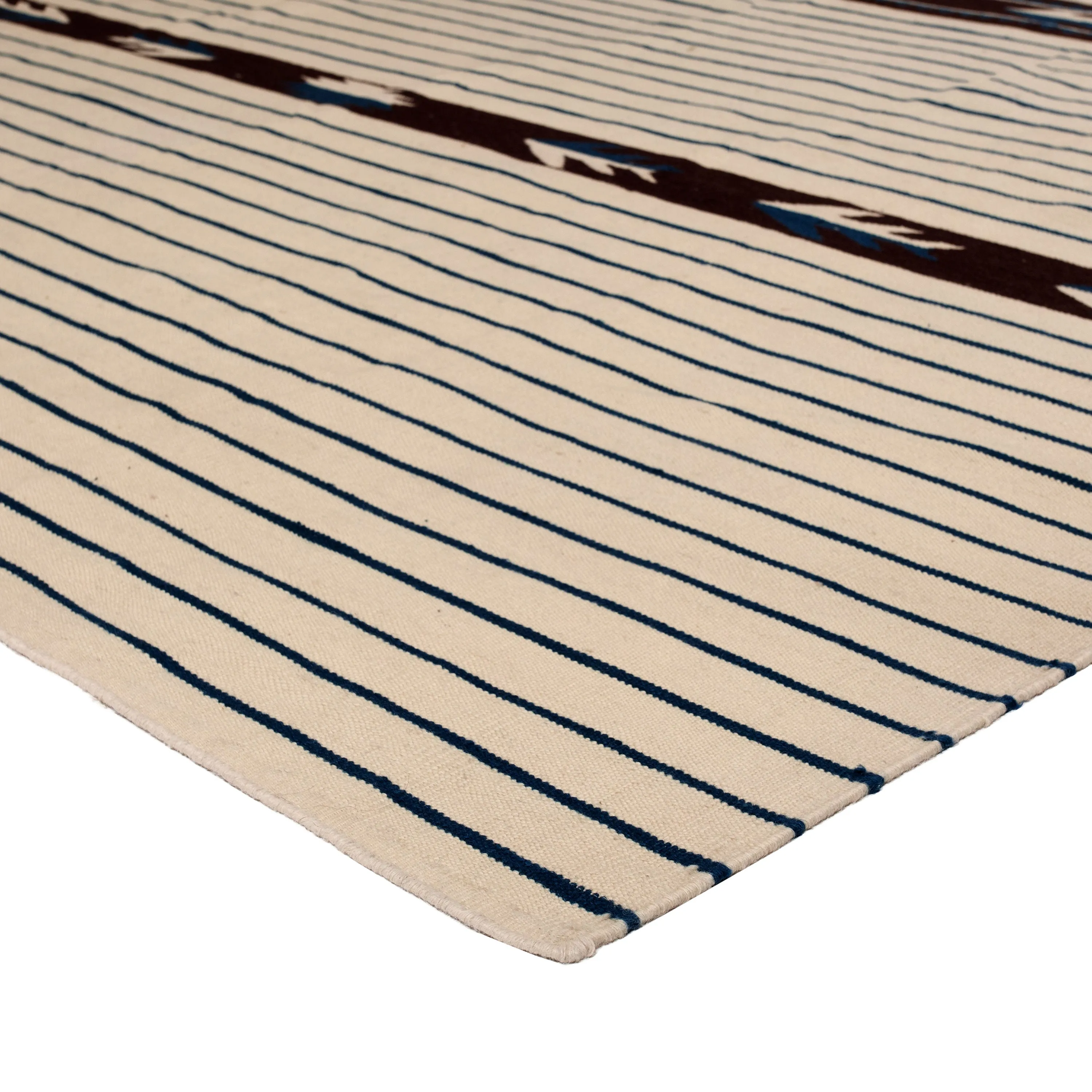 Ivory Traditional Tibetan Wool Rug - 8'4" x 11'6"