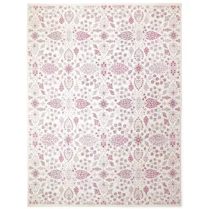 Ivory Transitional Wool Rug - 9' x 11'9"