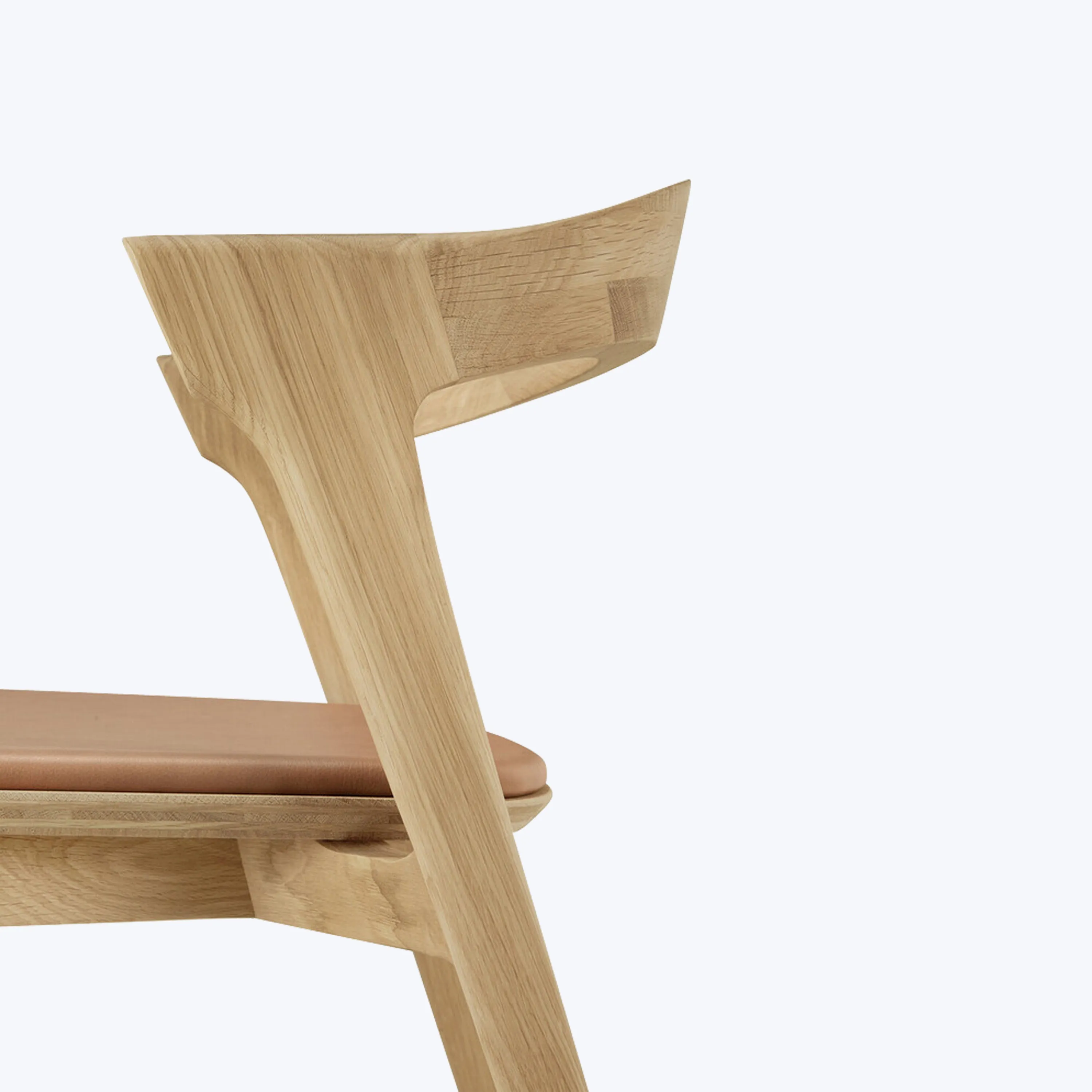 Leather Bok Side Chair