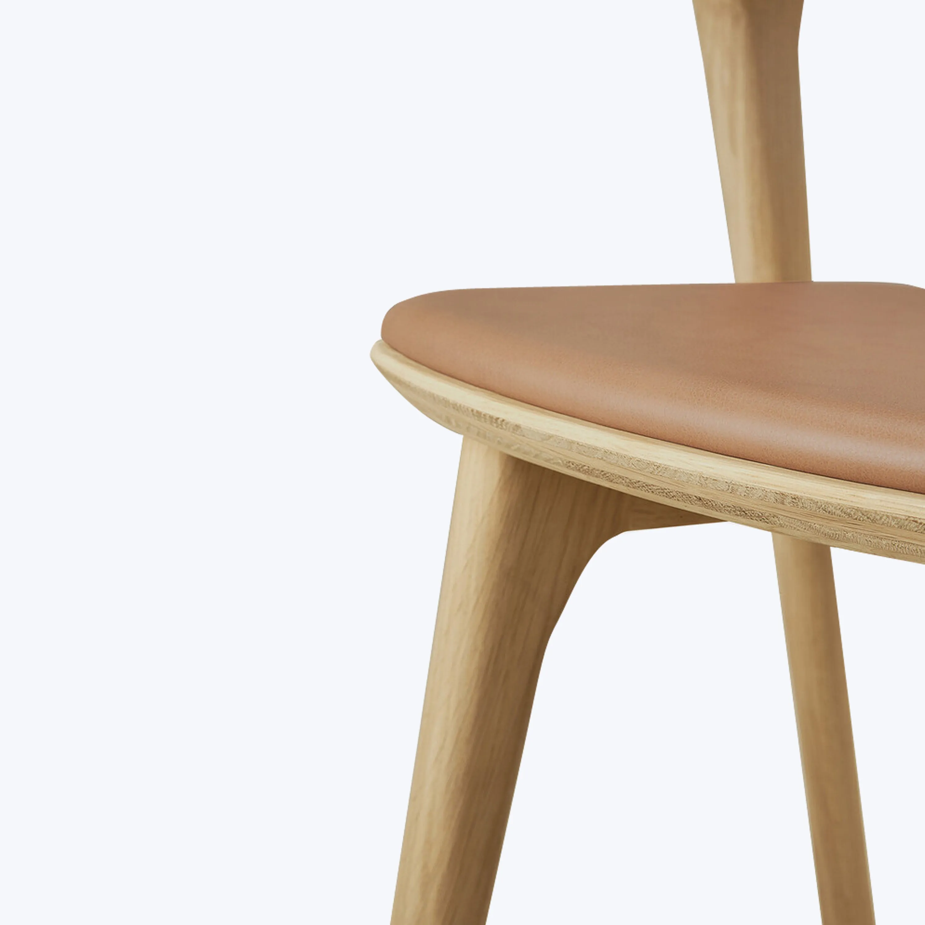 Leather Bok Side Chair