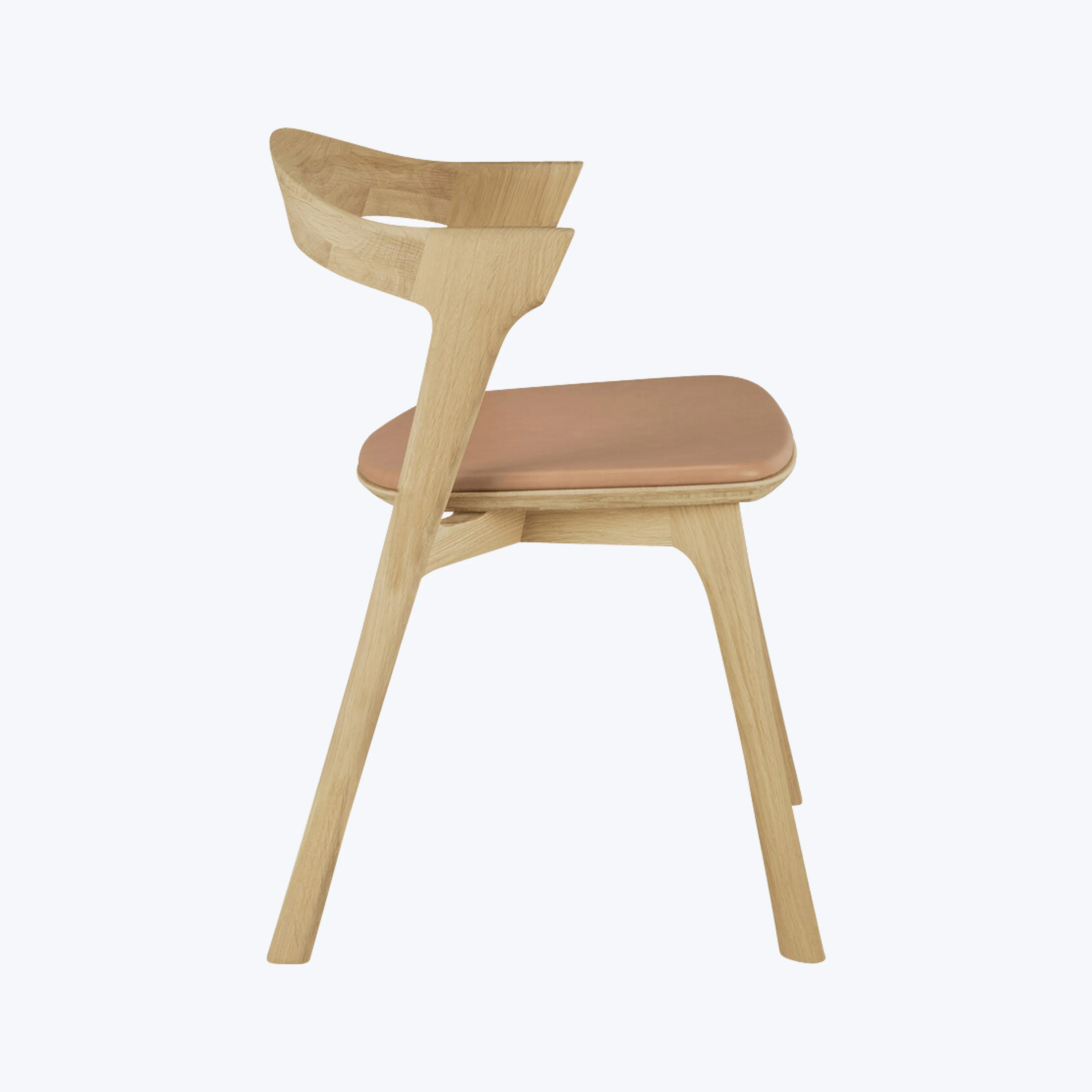 Leather Bok Side Chair