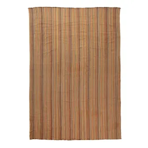 Multicolored Flatweave Wool Rug - 12' x 16'