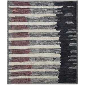Multicolored Moroccan Wool Rug - 9' x 11'5"