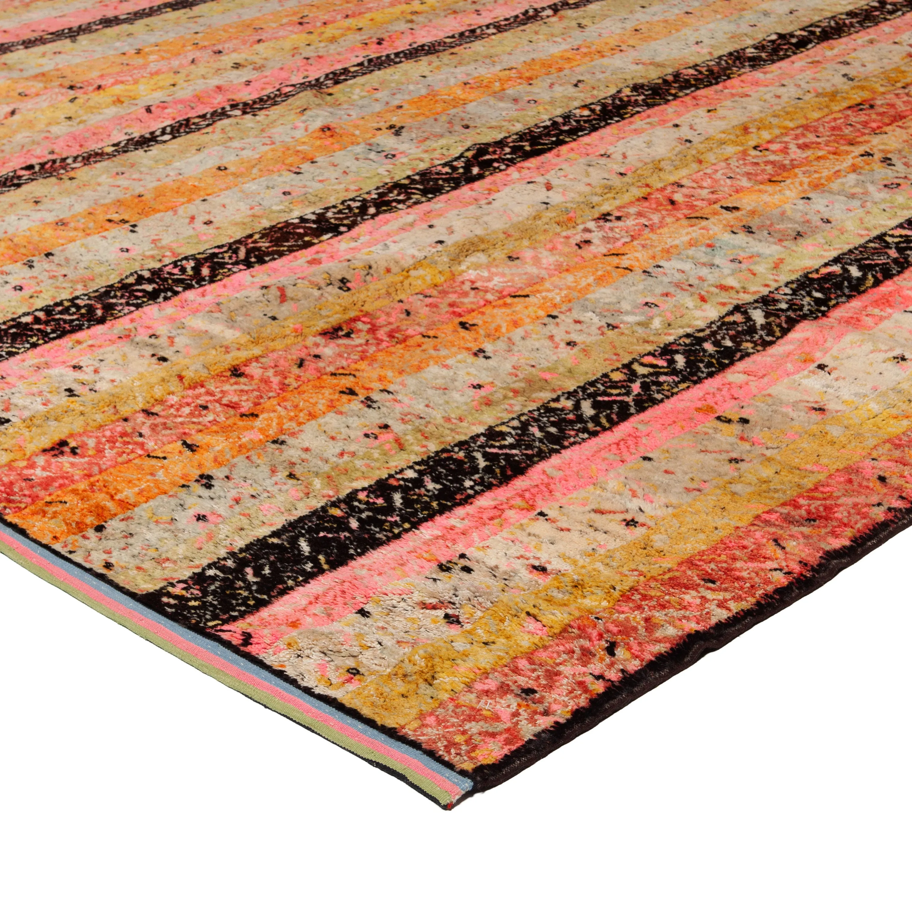 Multicolored Traditional Wool Rug - 10'7" x 16'3"