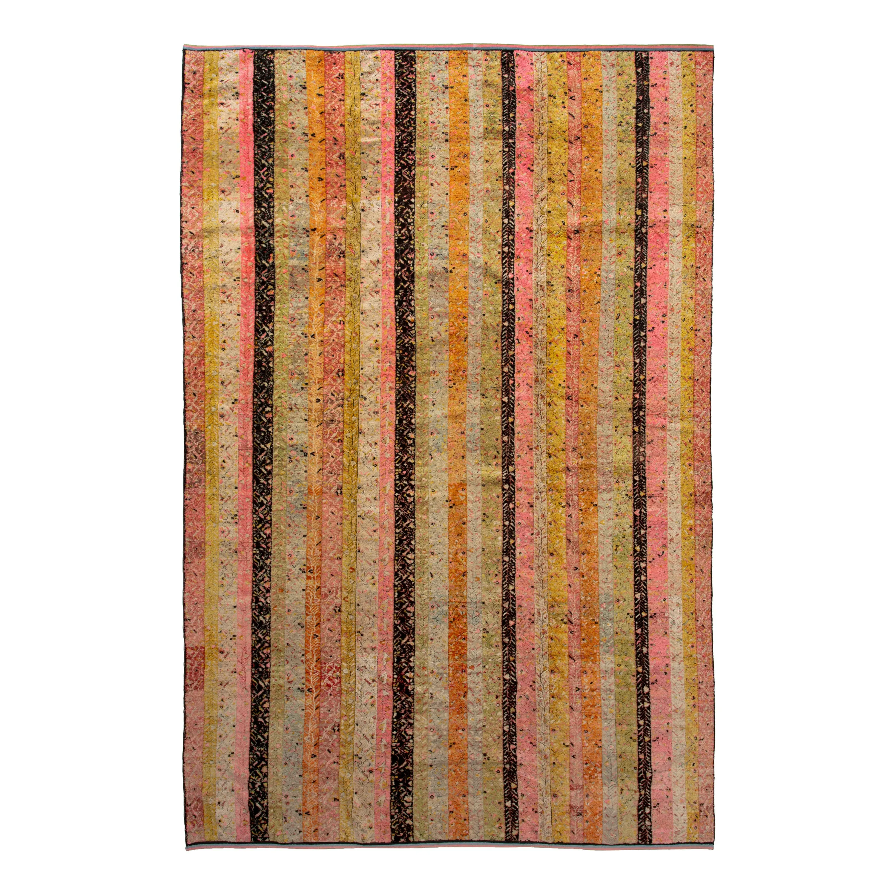 Multicolored Traditional Wool Rug - 10'7" x 16'3"