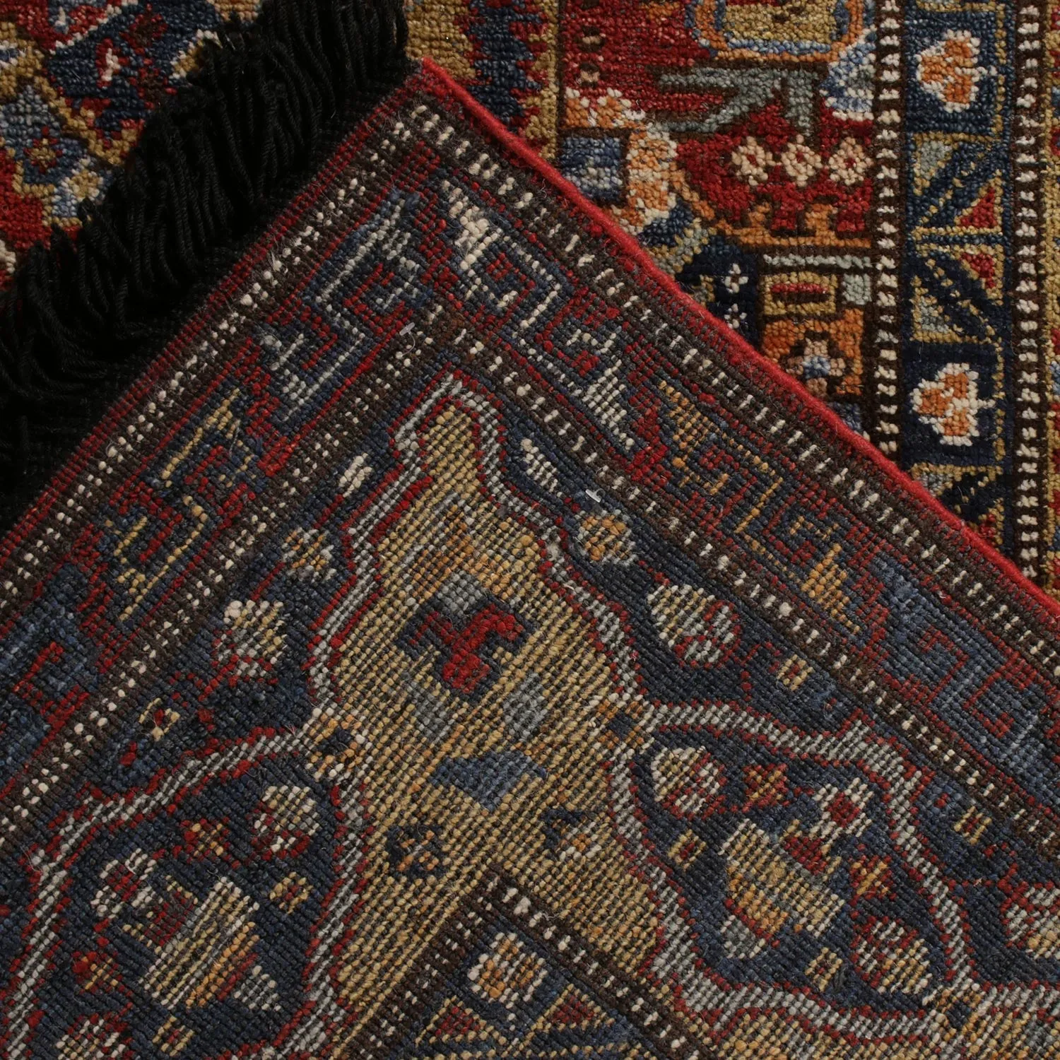 Multicolored Traditional Wool Rug - 5'1" x 7'3"