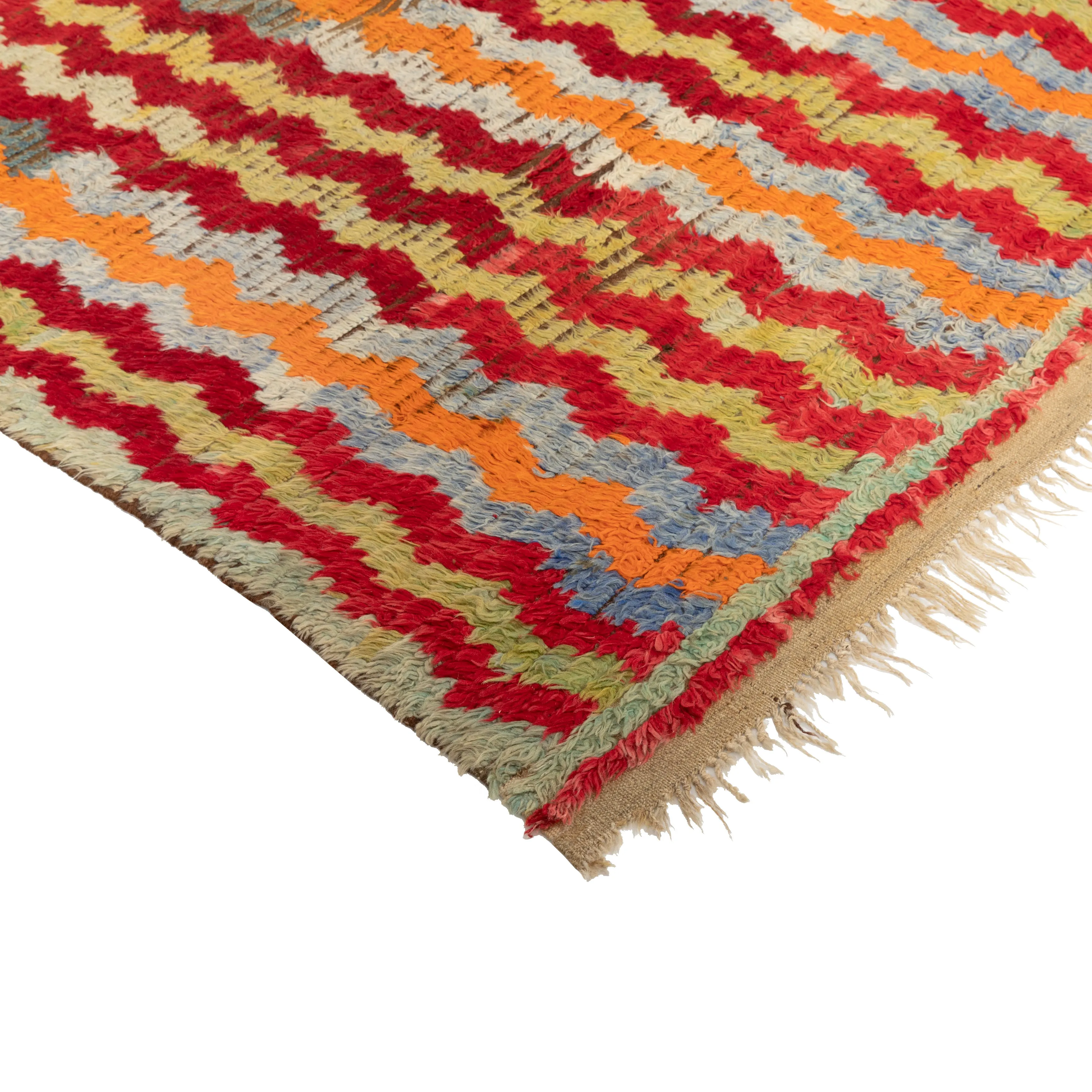 Multicolored Traditional Wool Rug - 5'6" x 7'9"