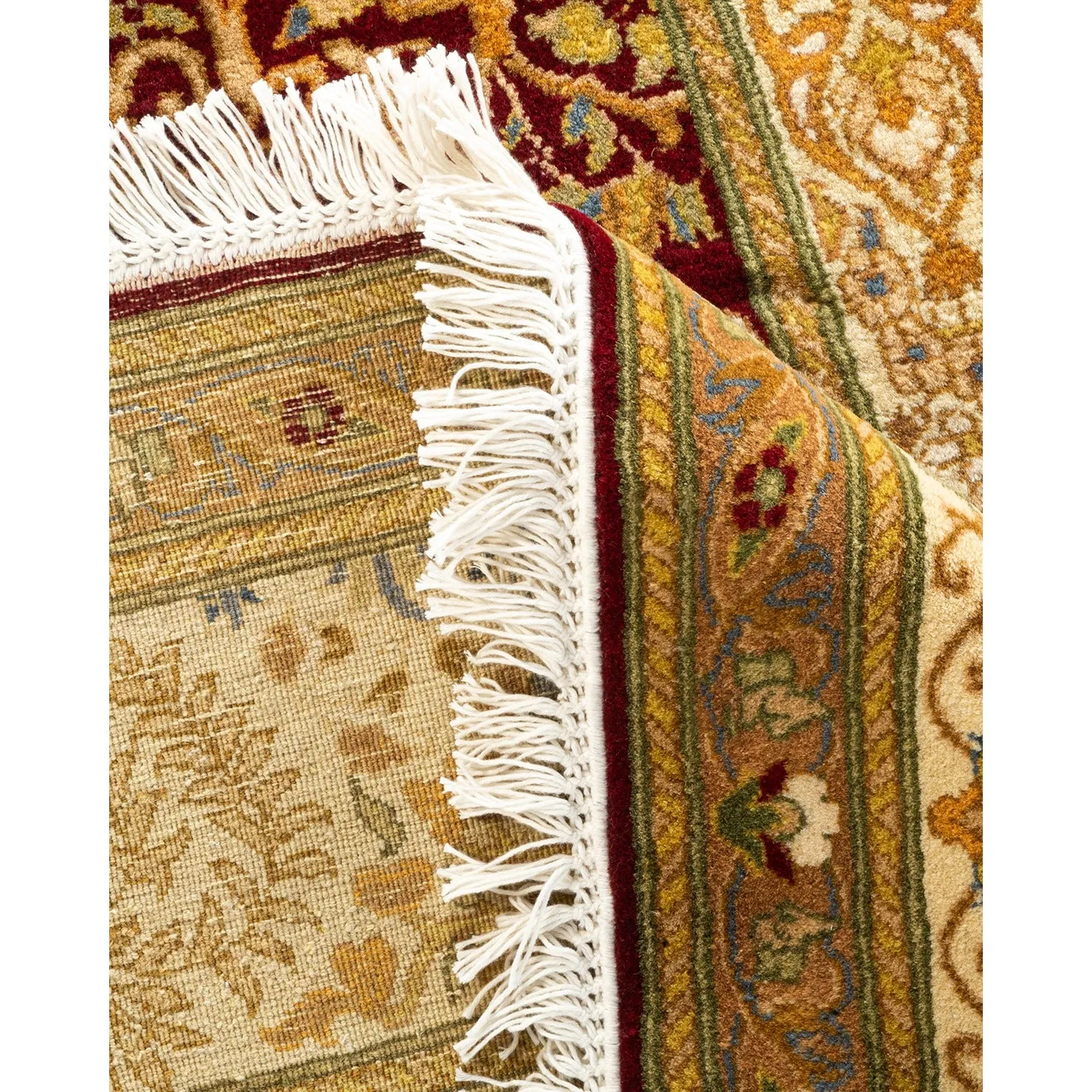 Multicolored Traditional Wool Rug - 7'1" x 7'1"