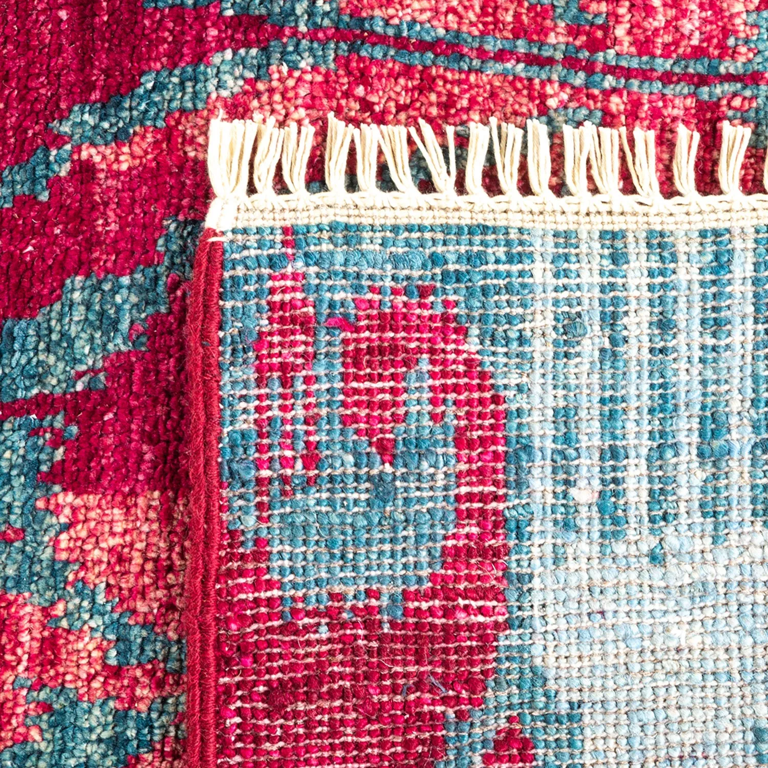 Multicolored Transitional Wool Rug - 9'10" x 14'1"