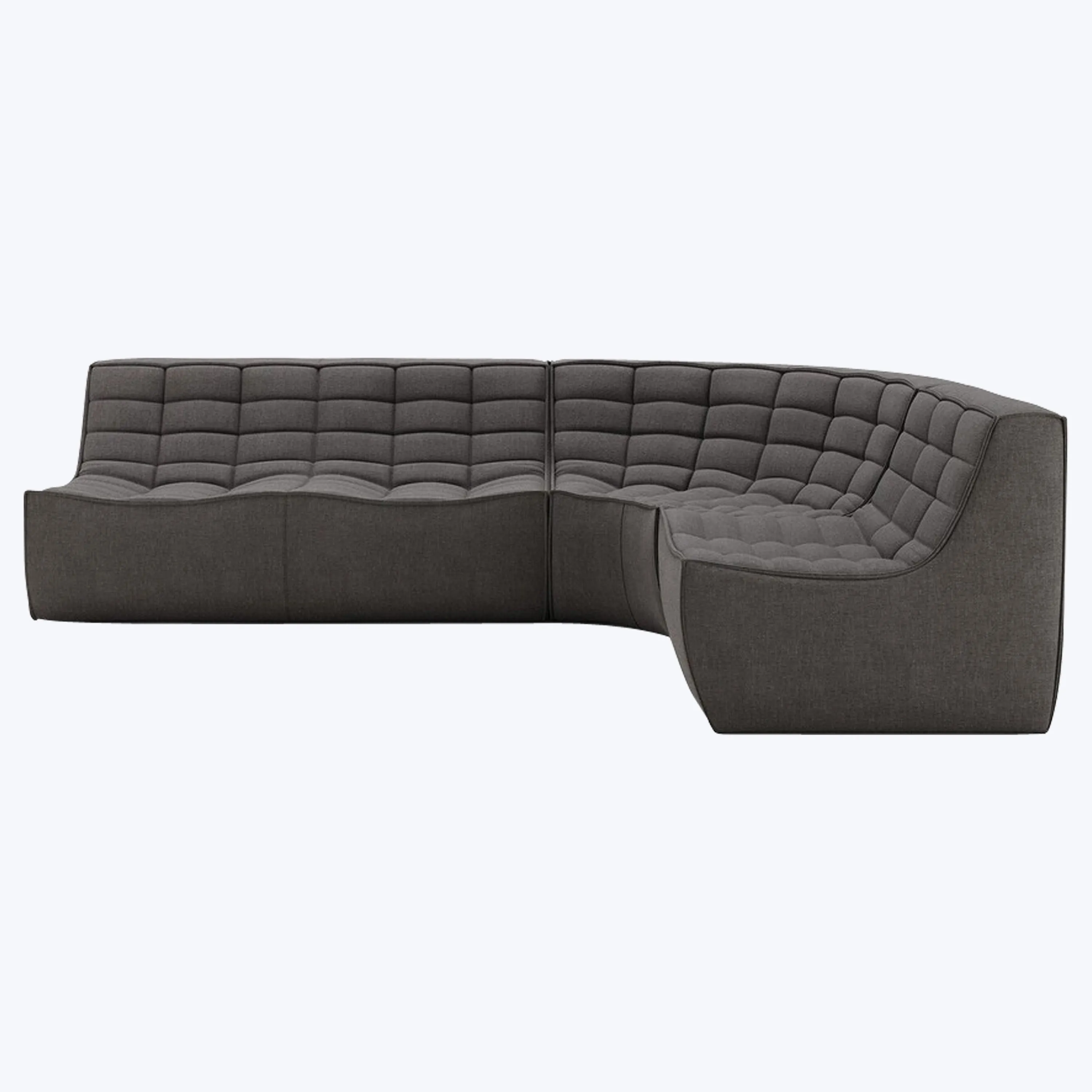N701 Modular Round-Corner Sectional