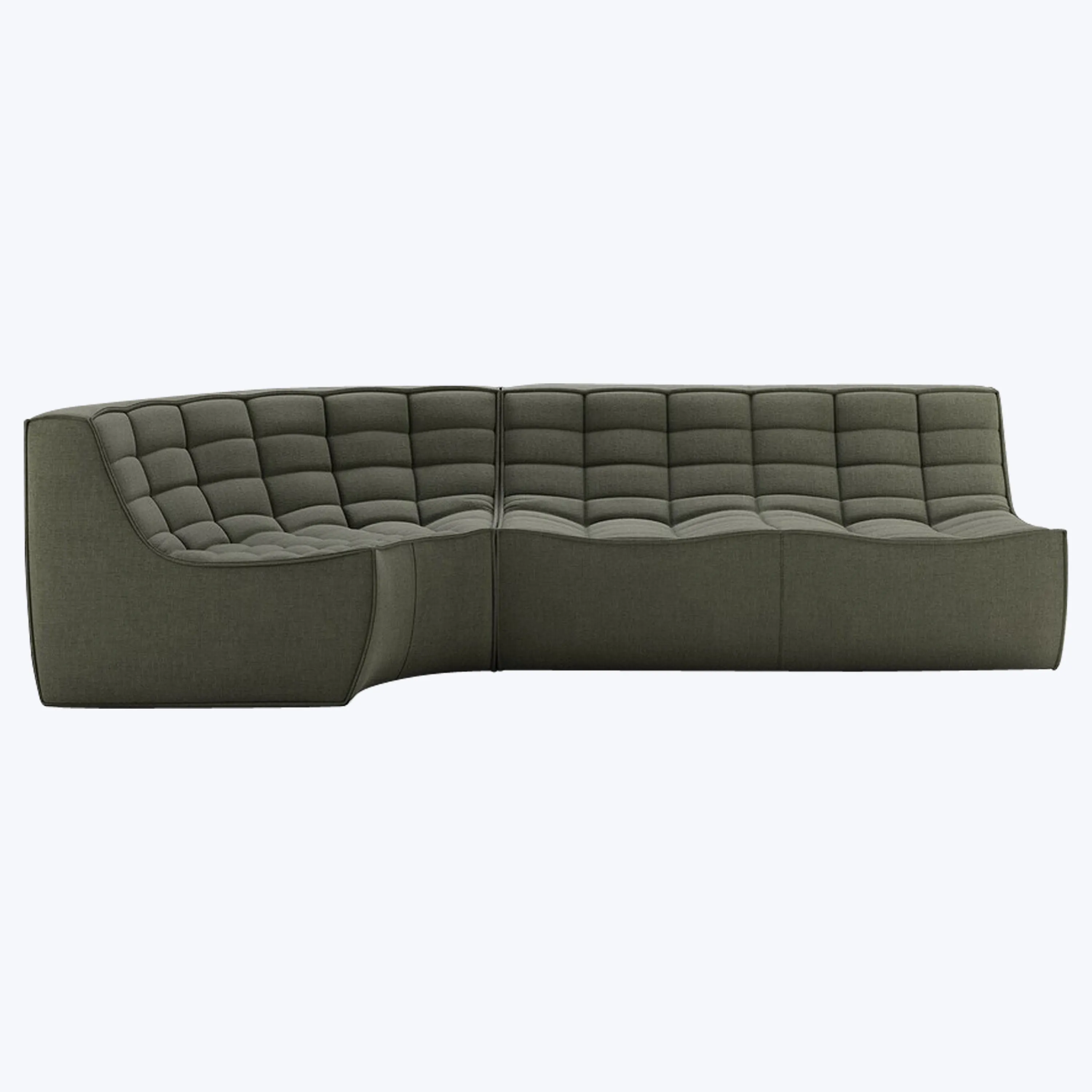 N701 Modular Round-Corner Sectional