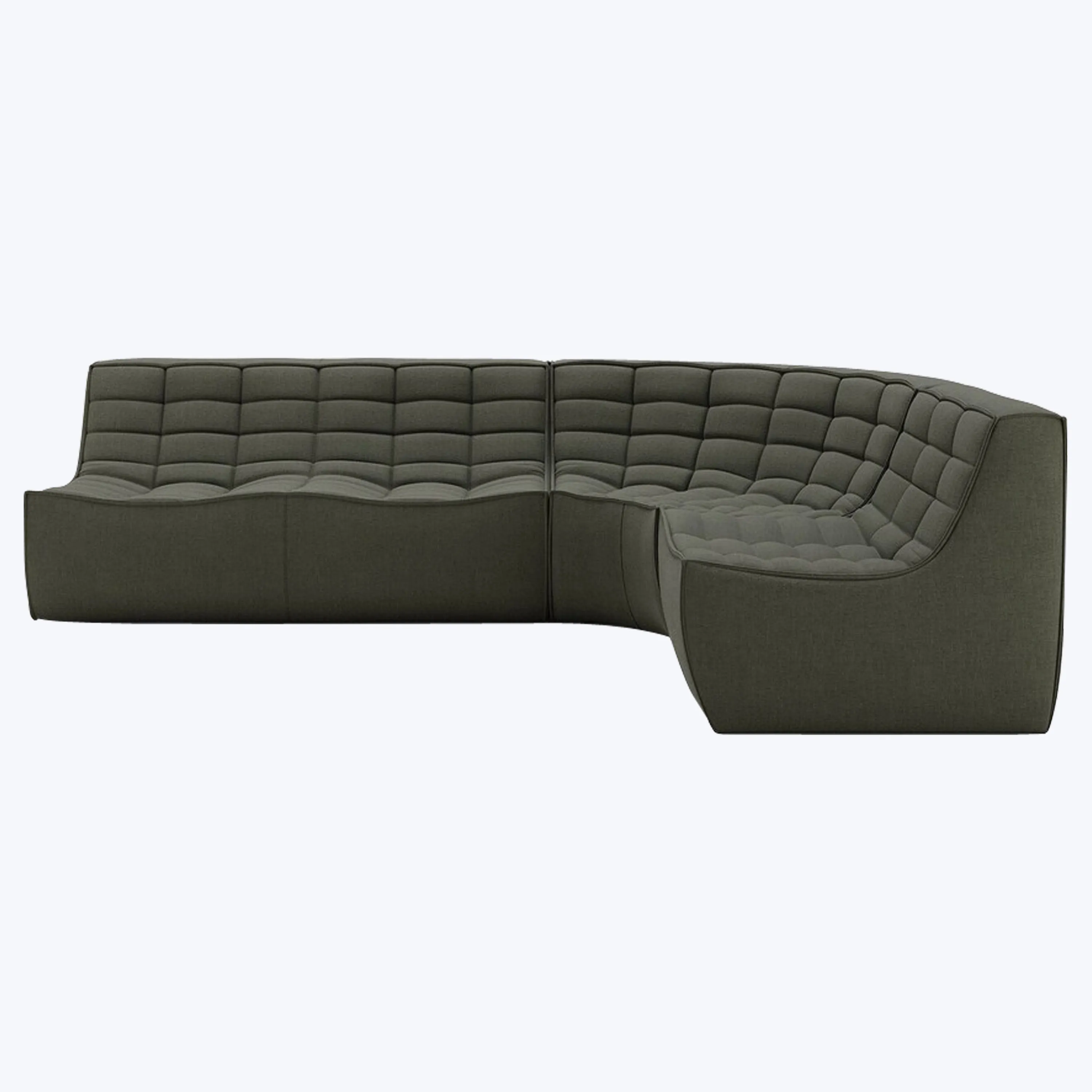 N701 Modular Round-Corner Sectional