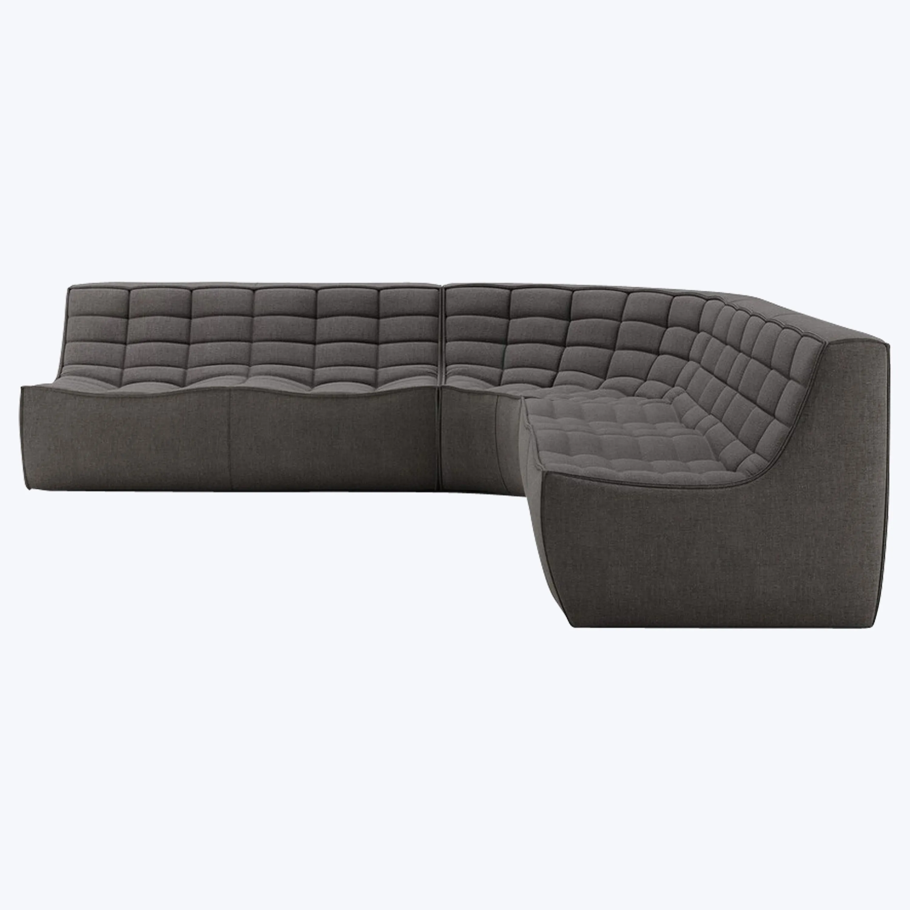 N701 Modular Round-Corner Sectional