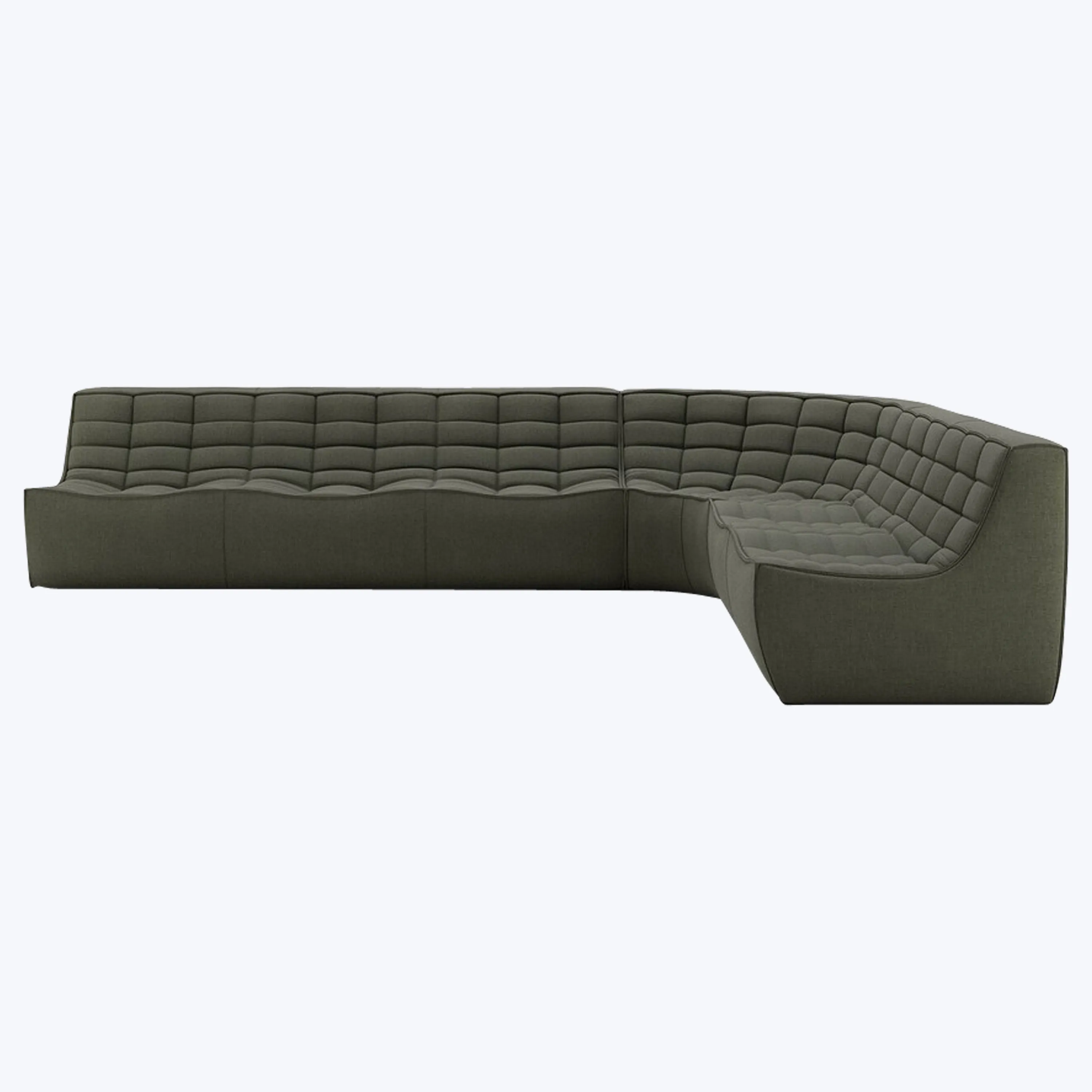 N701 Modular Round-Corner Sectional