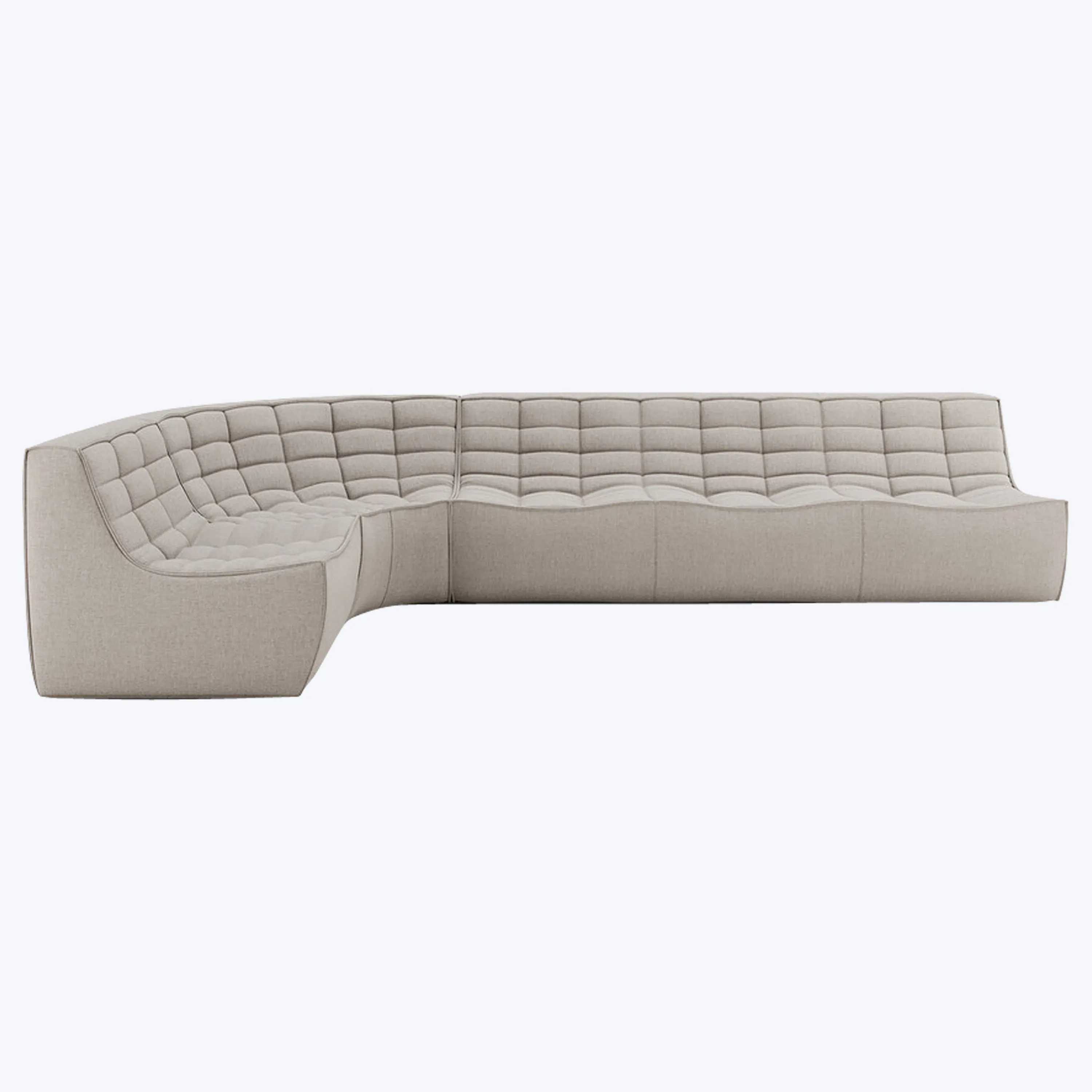 N701 Modular Round-Corner Sectional