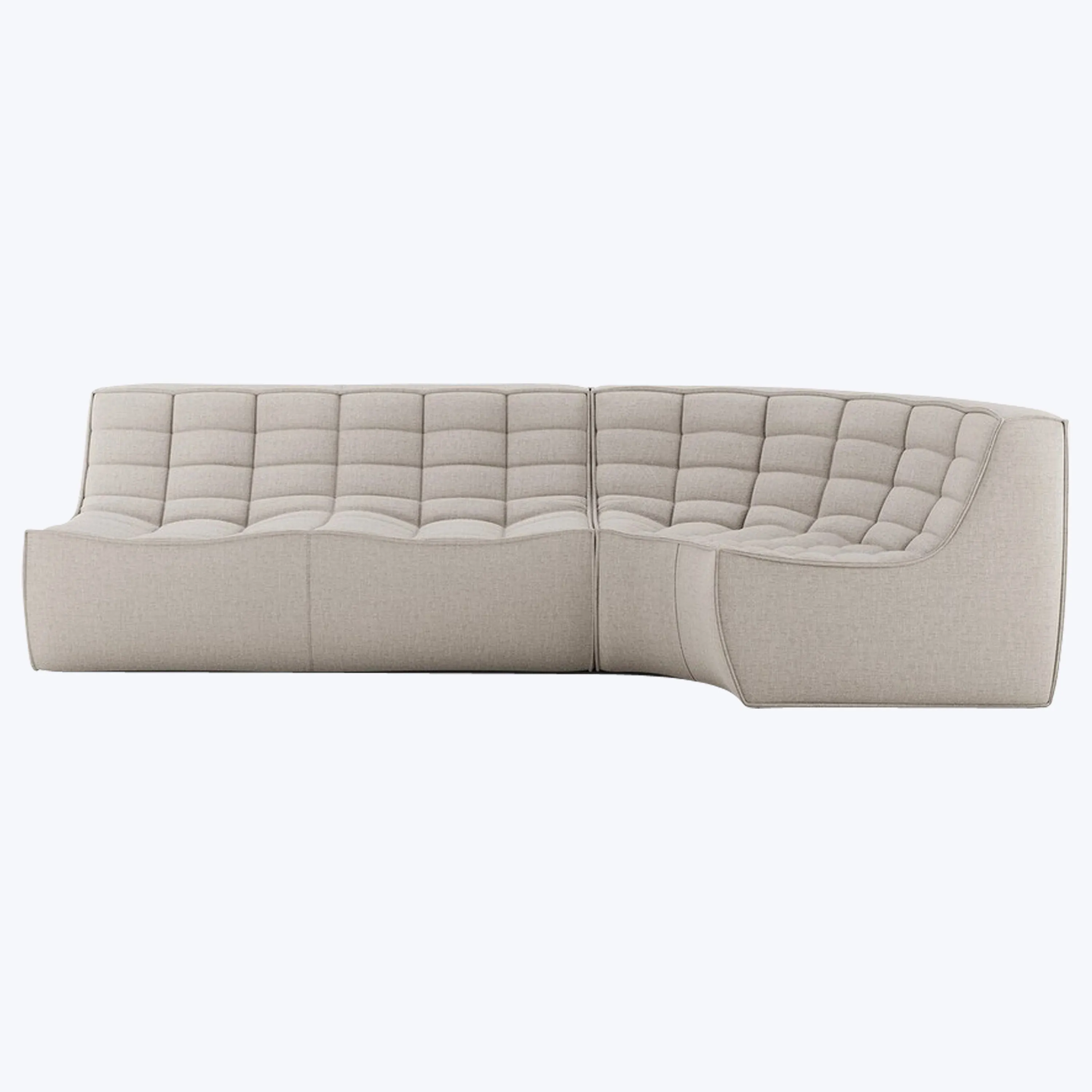 N701 Modular Round-Corner Sectional