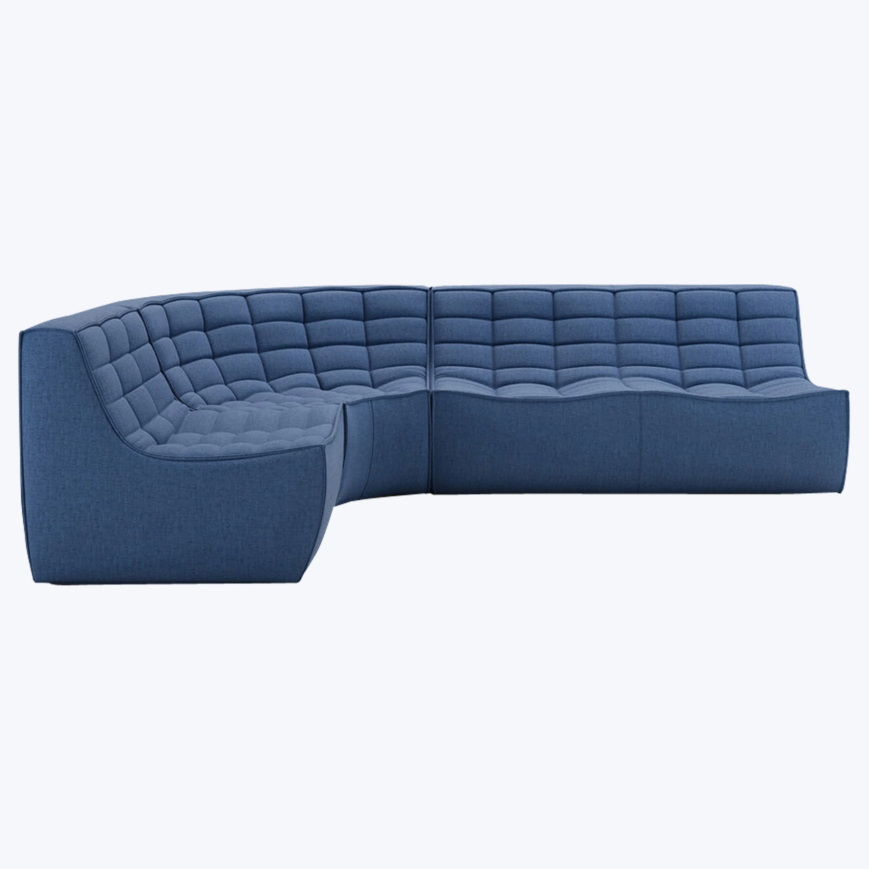 N701 Modular Round-Corner Sectional