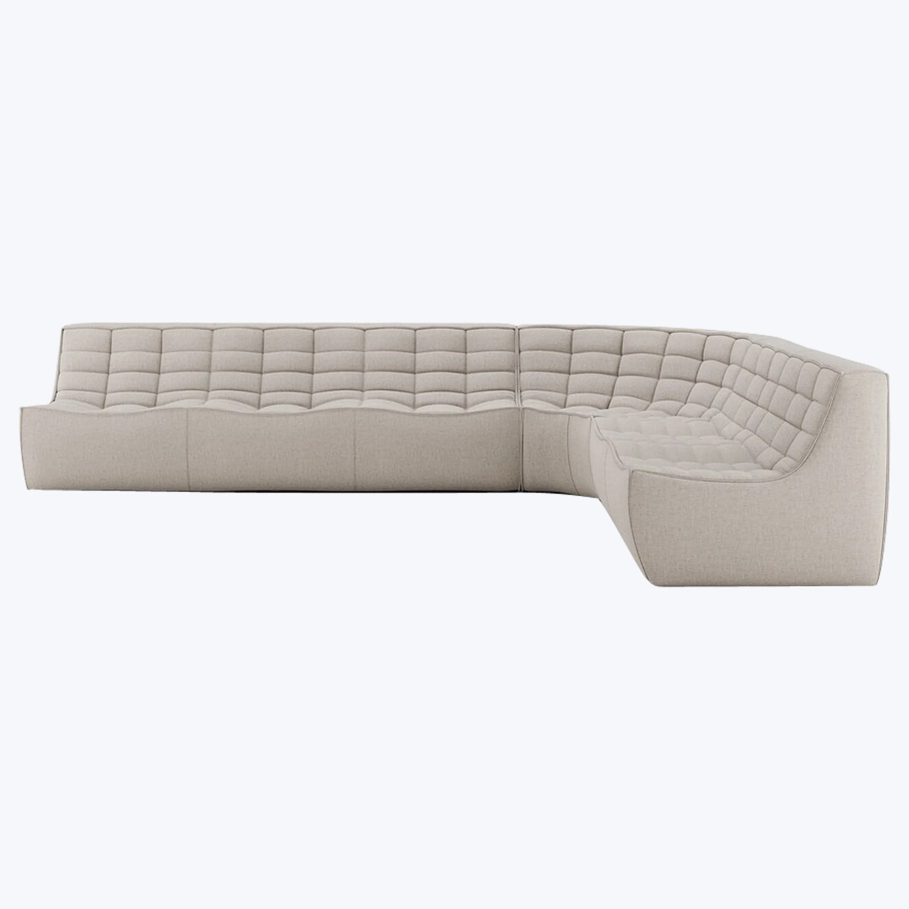 N701 Modular Round-Corner Sectional