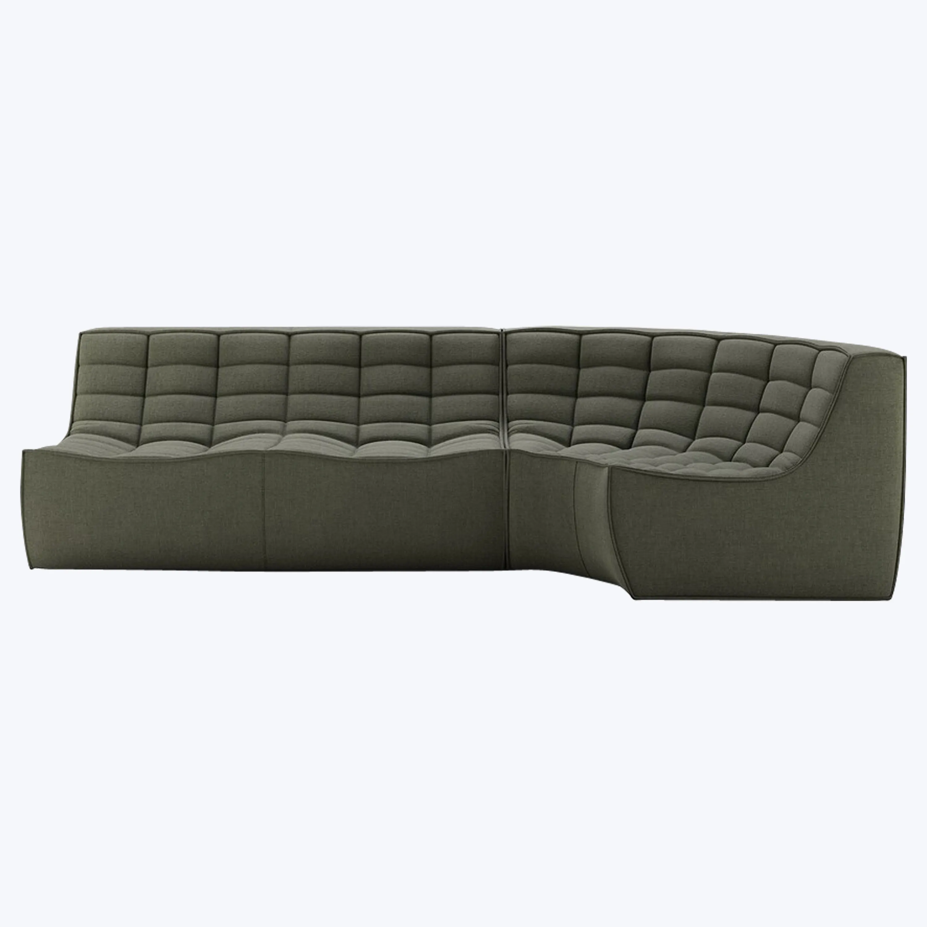 N701 Modular Round-Corner Sectional
