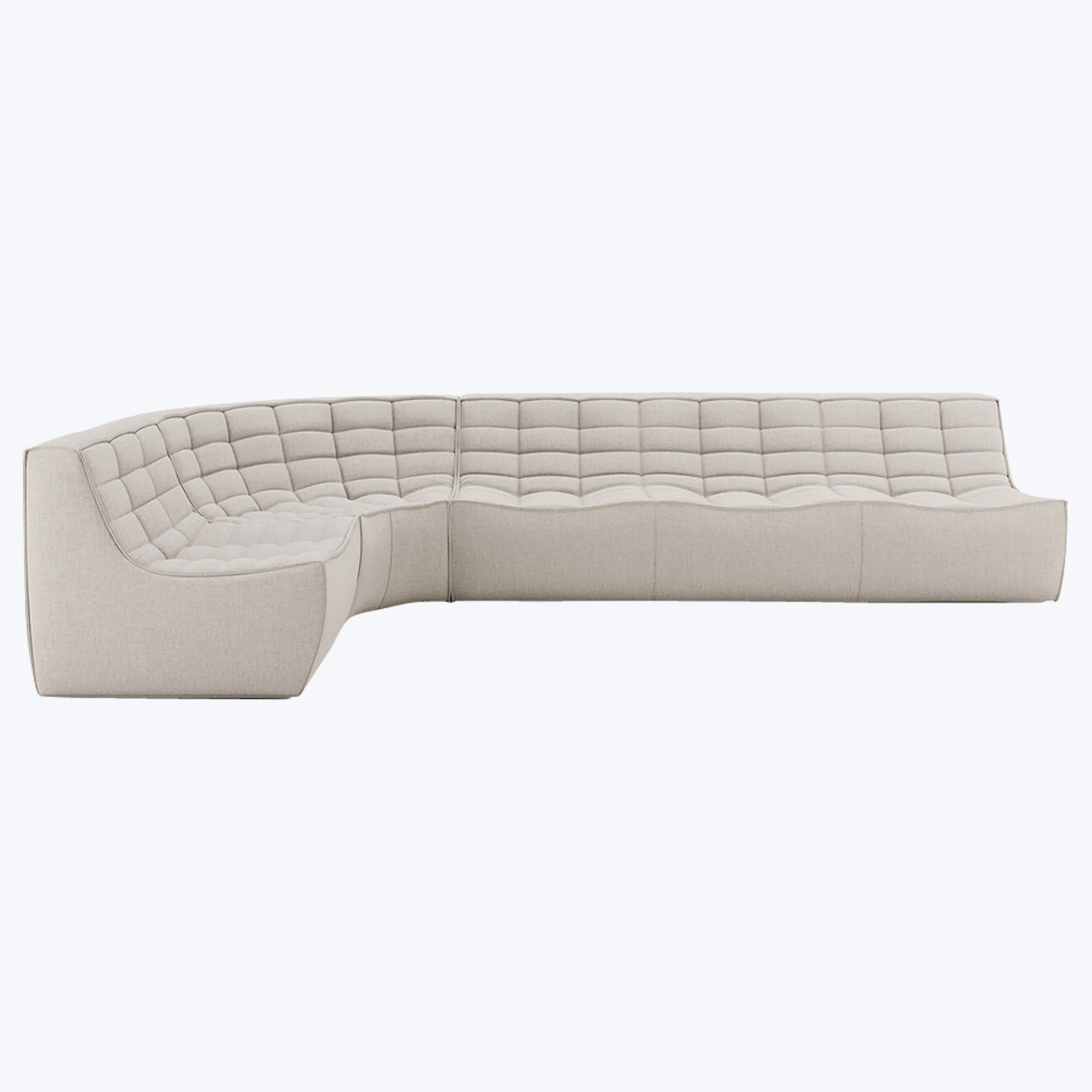 N701 Modular Round-Corner Sectional
