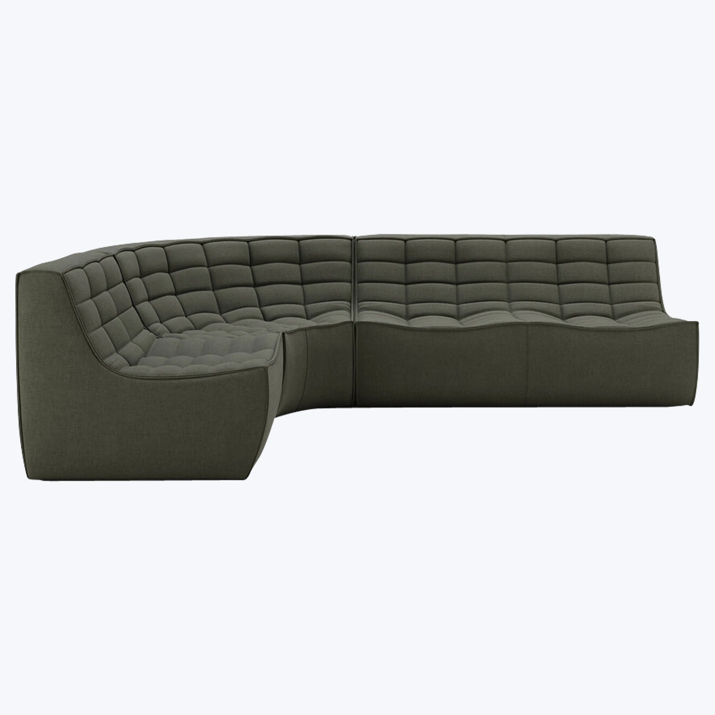 N701 Modular Round-Corner Sectional