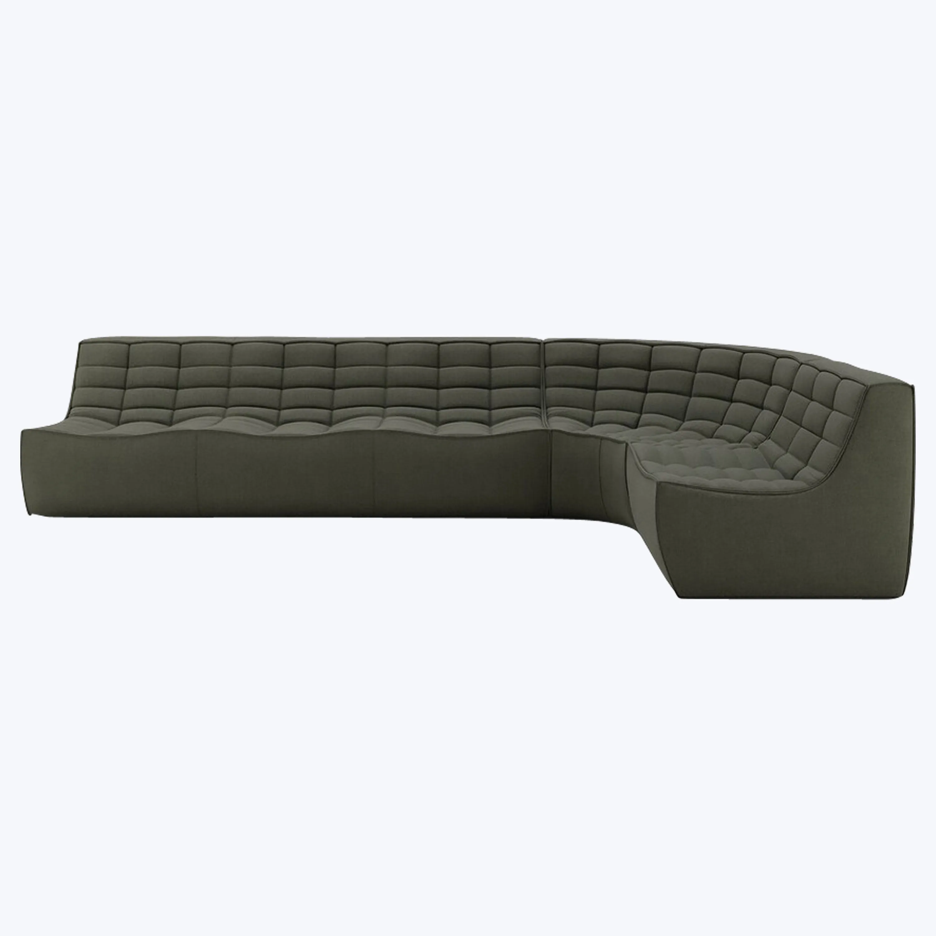 N701 Modular Round-Corner Sectional