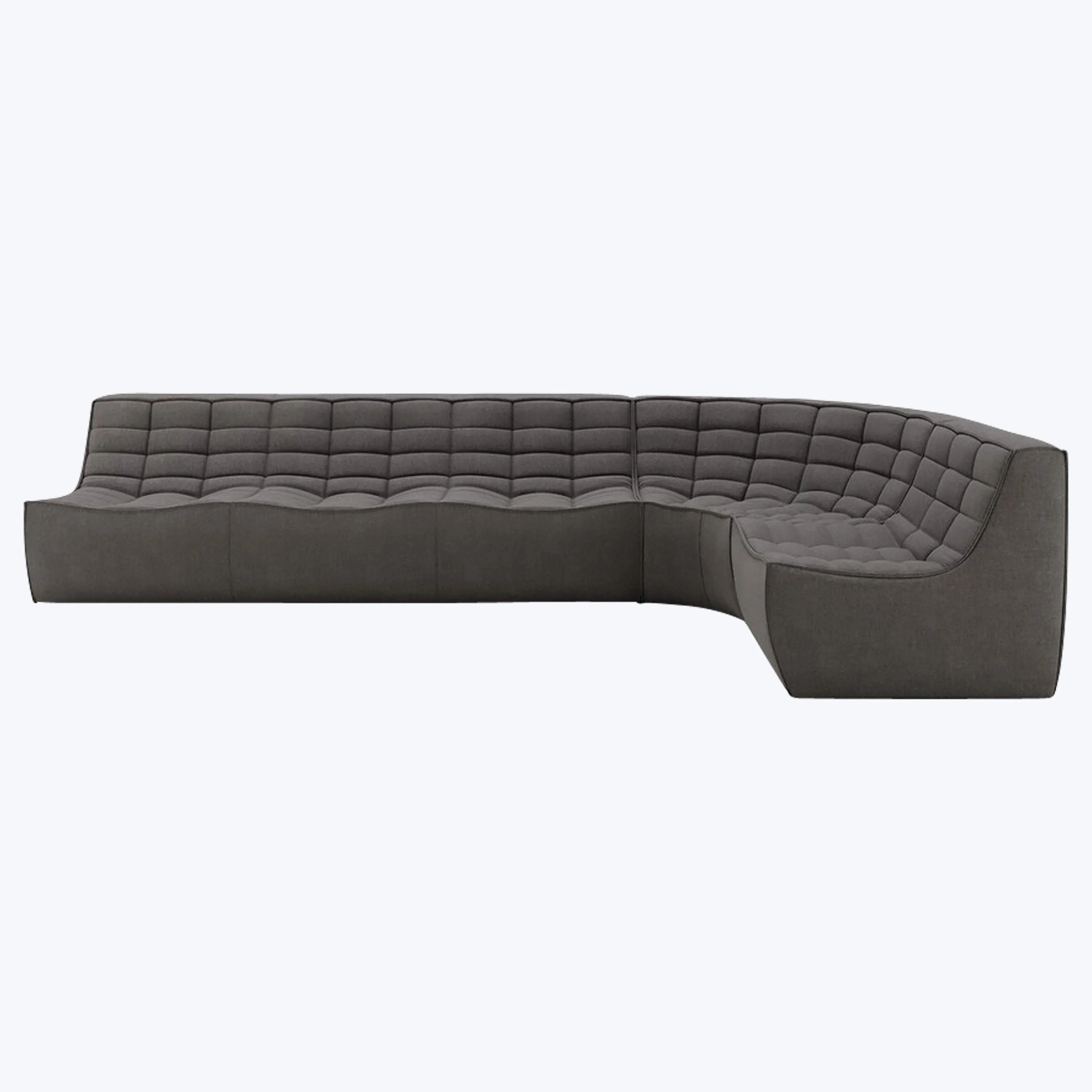 N701 Modular Round-Corner Sectional