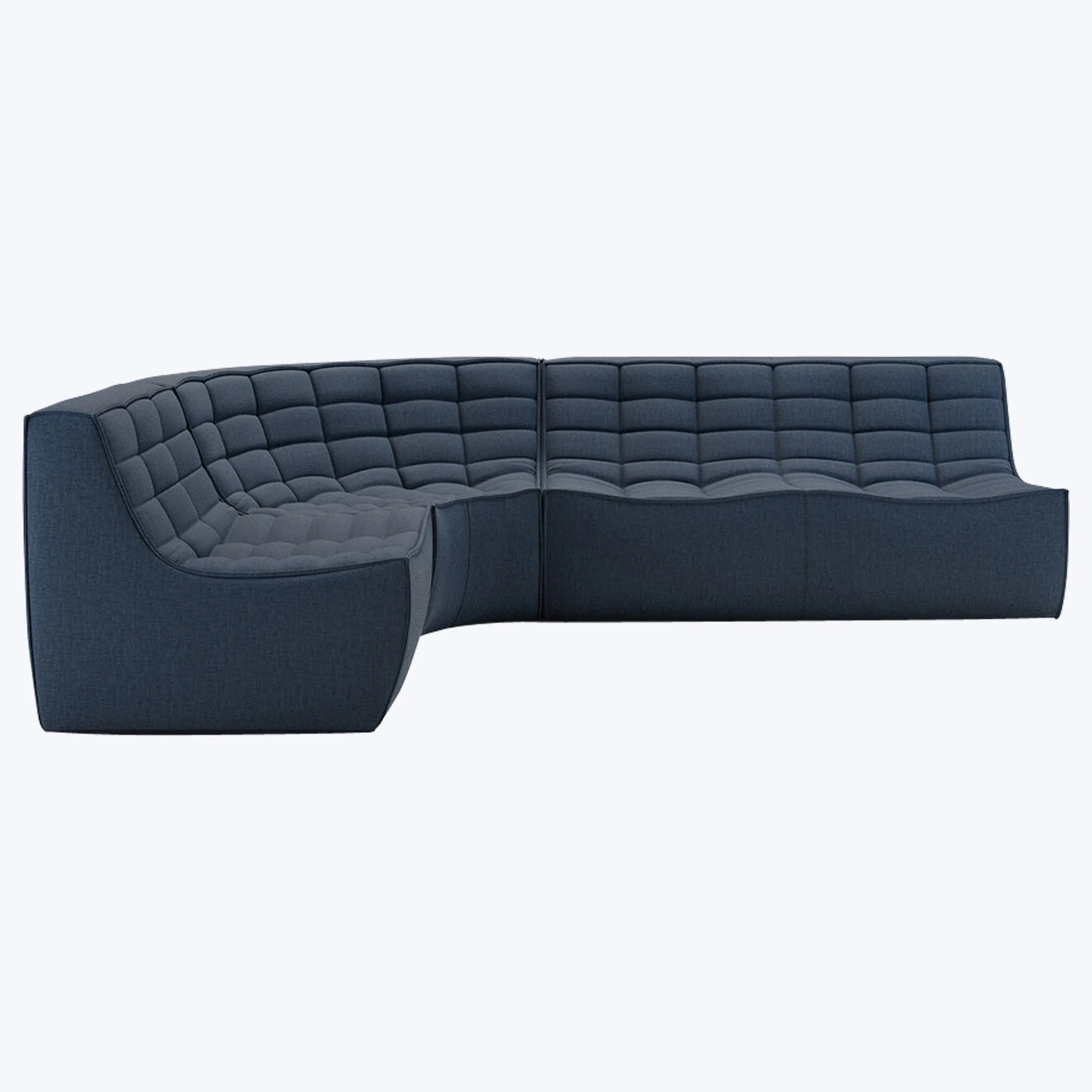 N701 Modular Round-Corner Sectional
