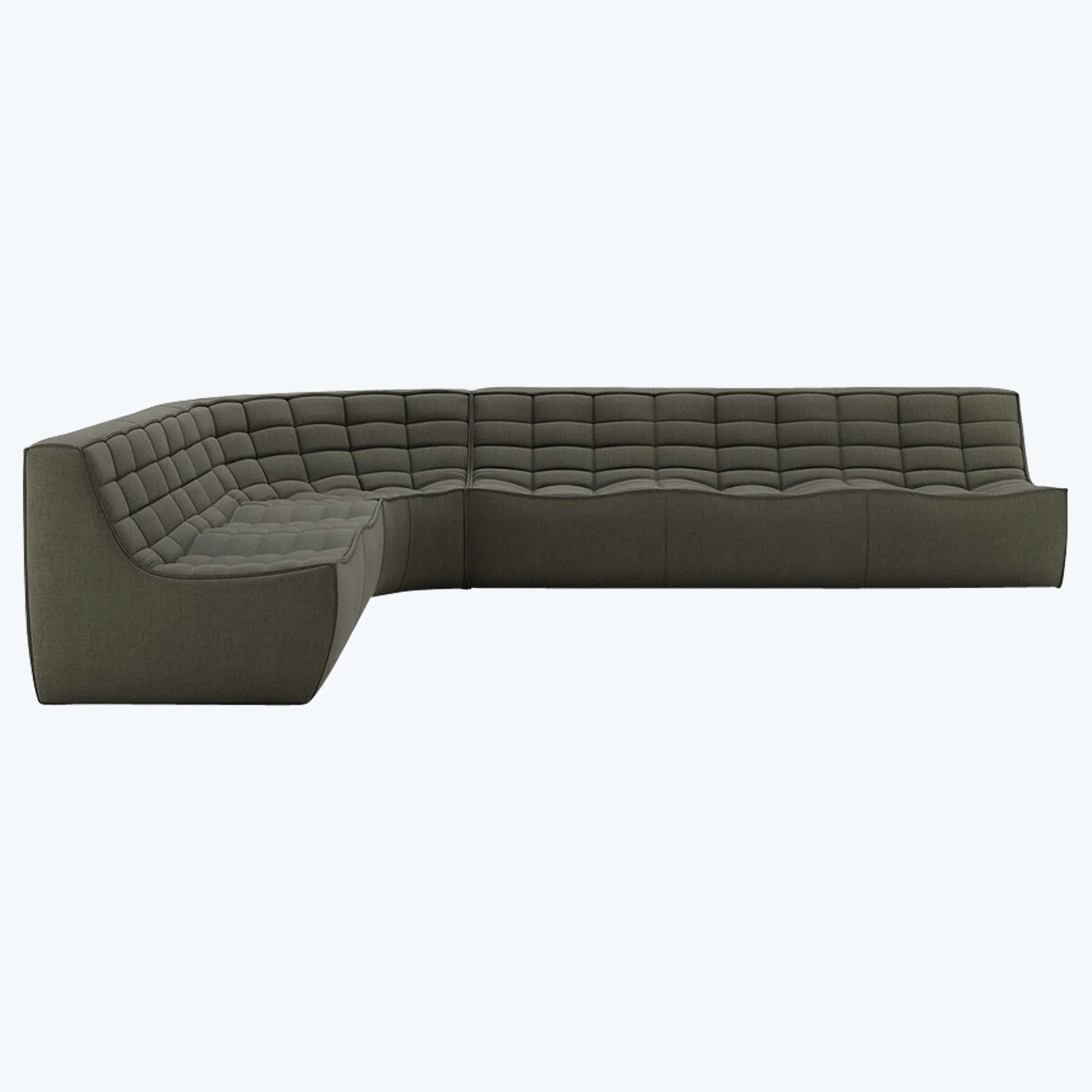 N701 Modular Round-Corner Sectional