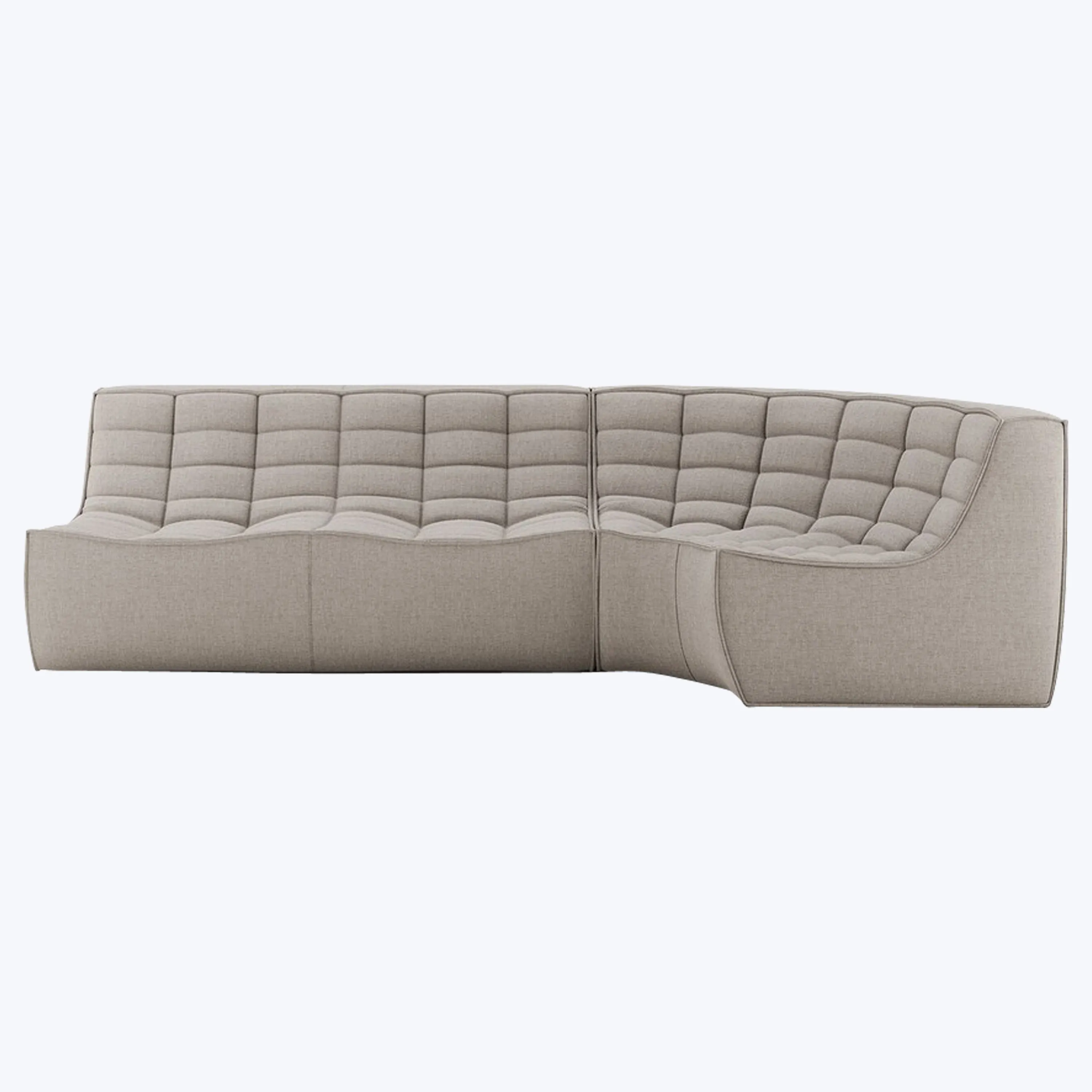 N701 Modular Round-Corner Sectional