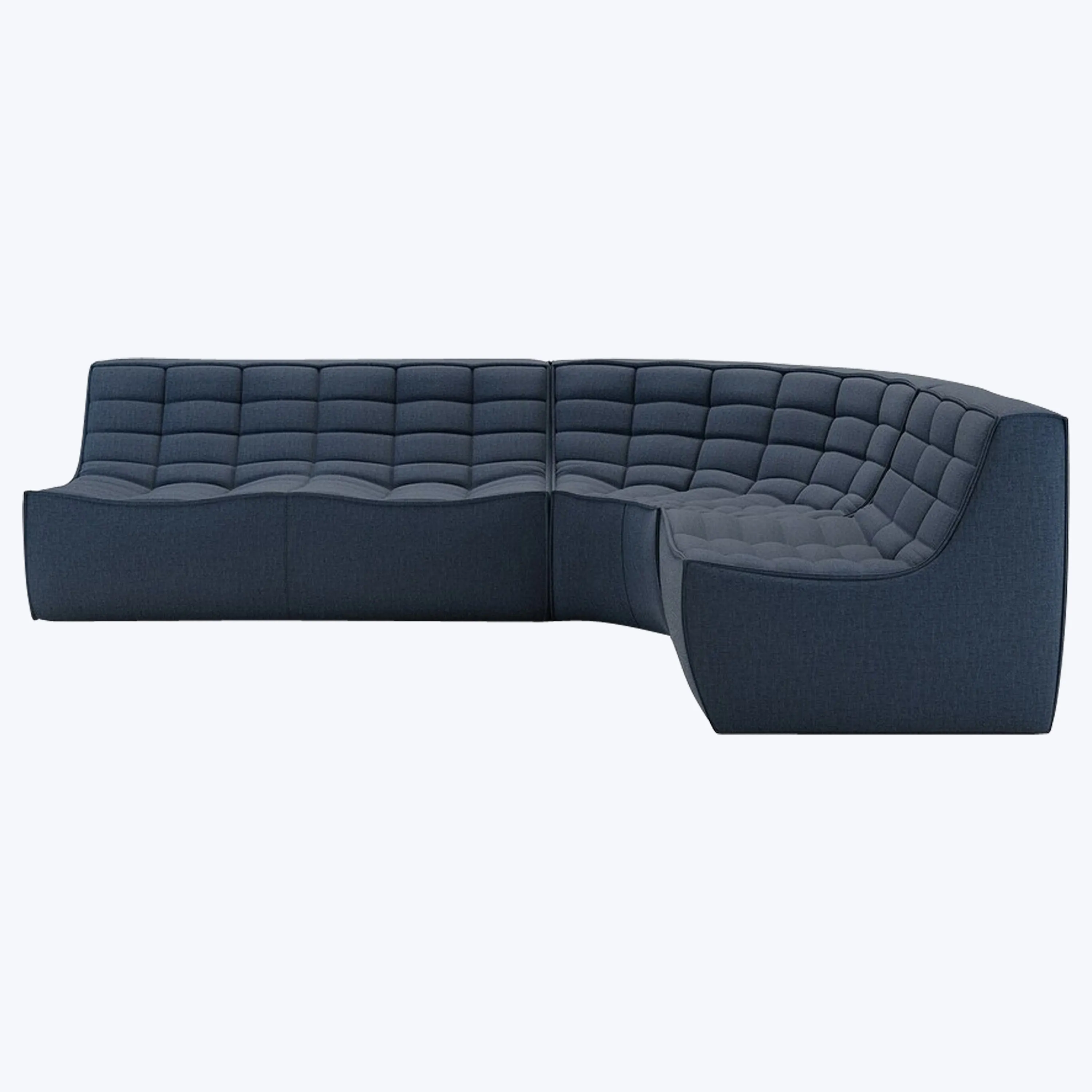 N701 Modular Round-Corner Sectional