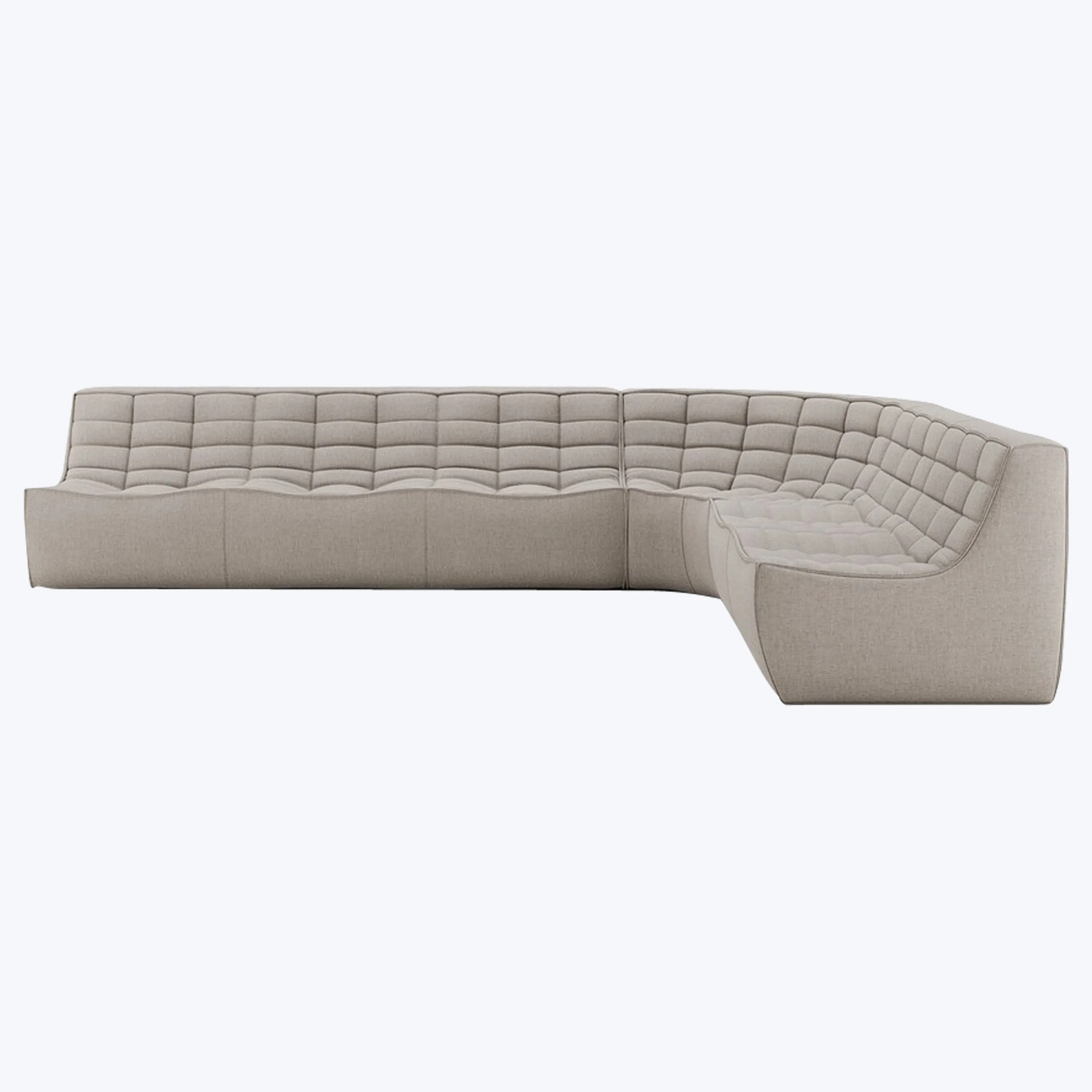 N701 Modular Round-Corner Sectional