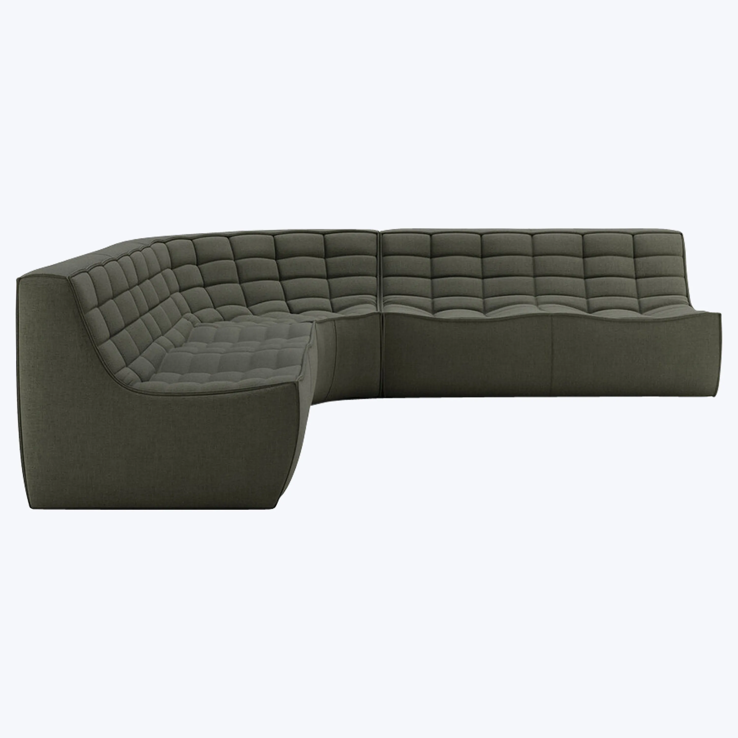 N701 Modular Round-Corner Sectional