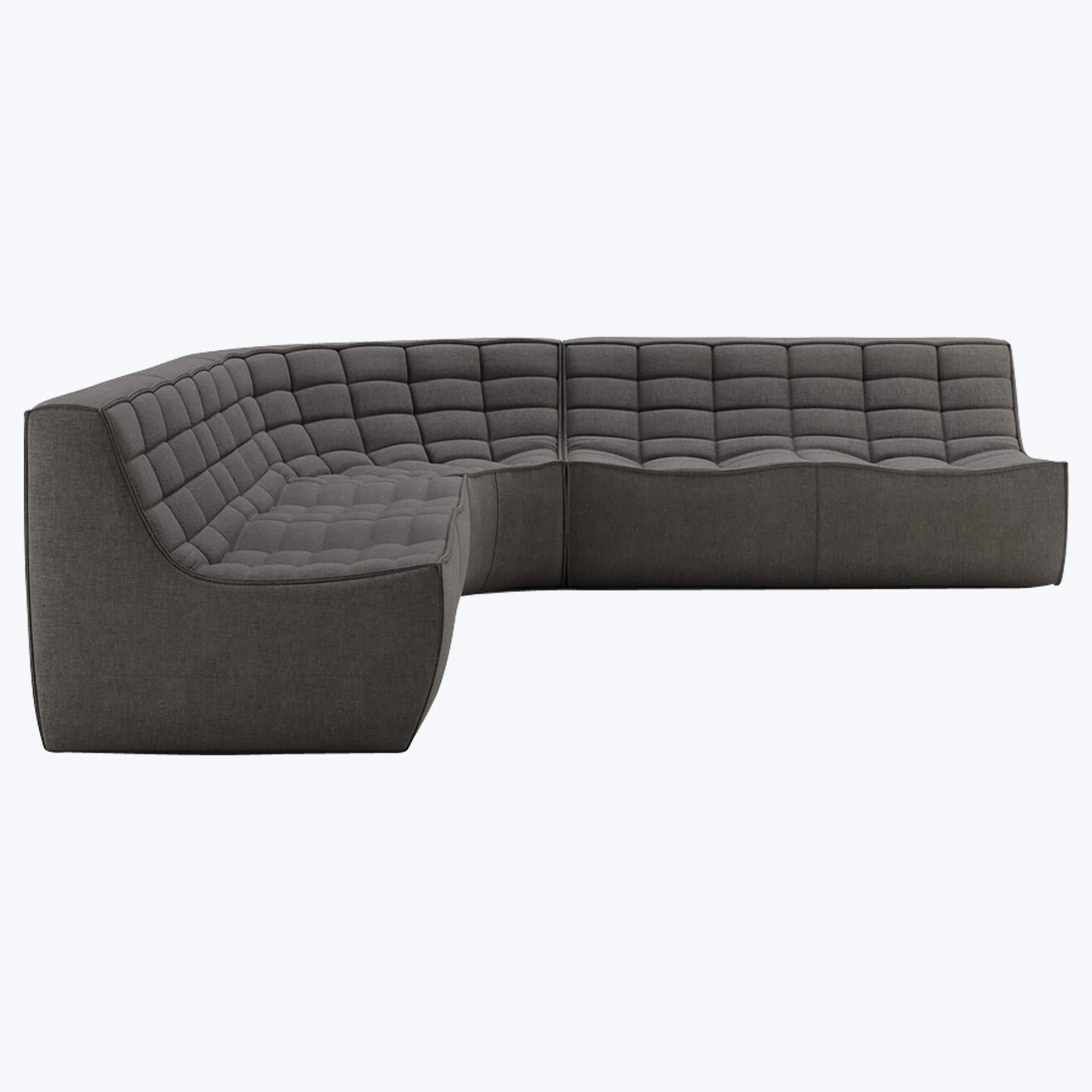 N701 Modular Round-Corner Sectional