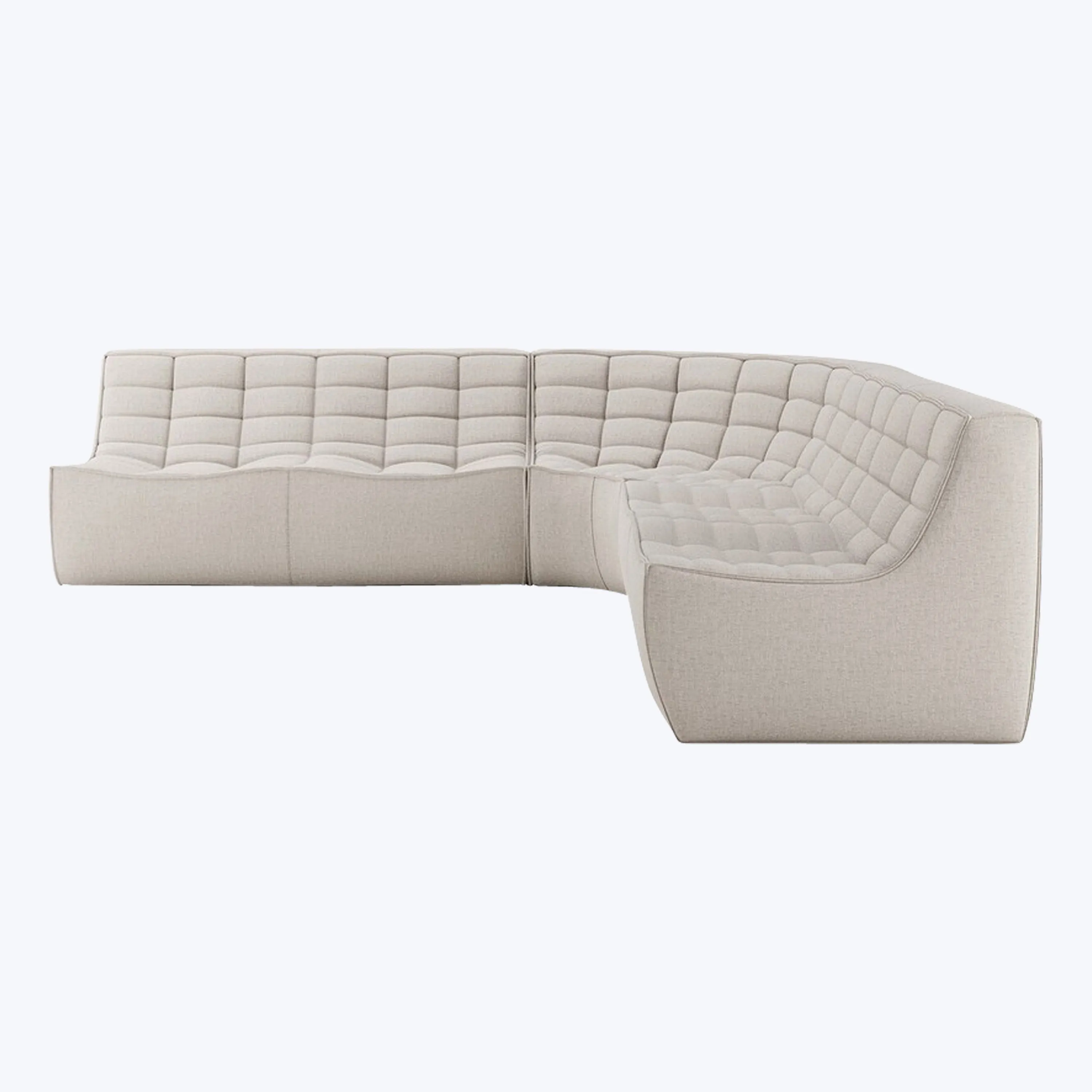 N701 Modular Round-Corner Sectional