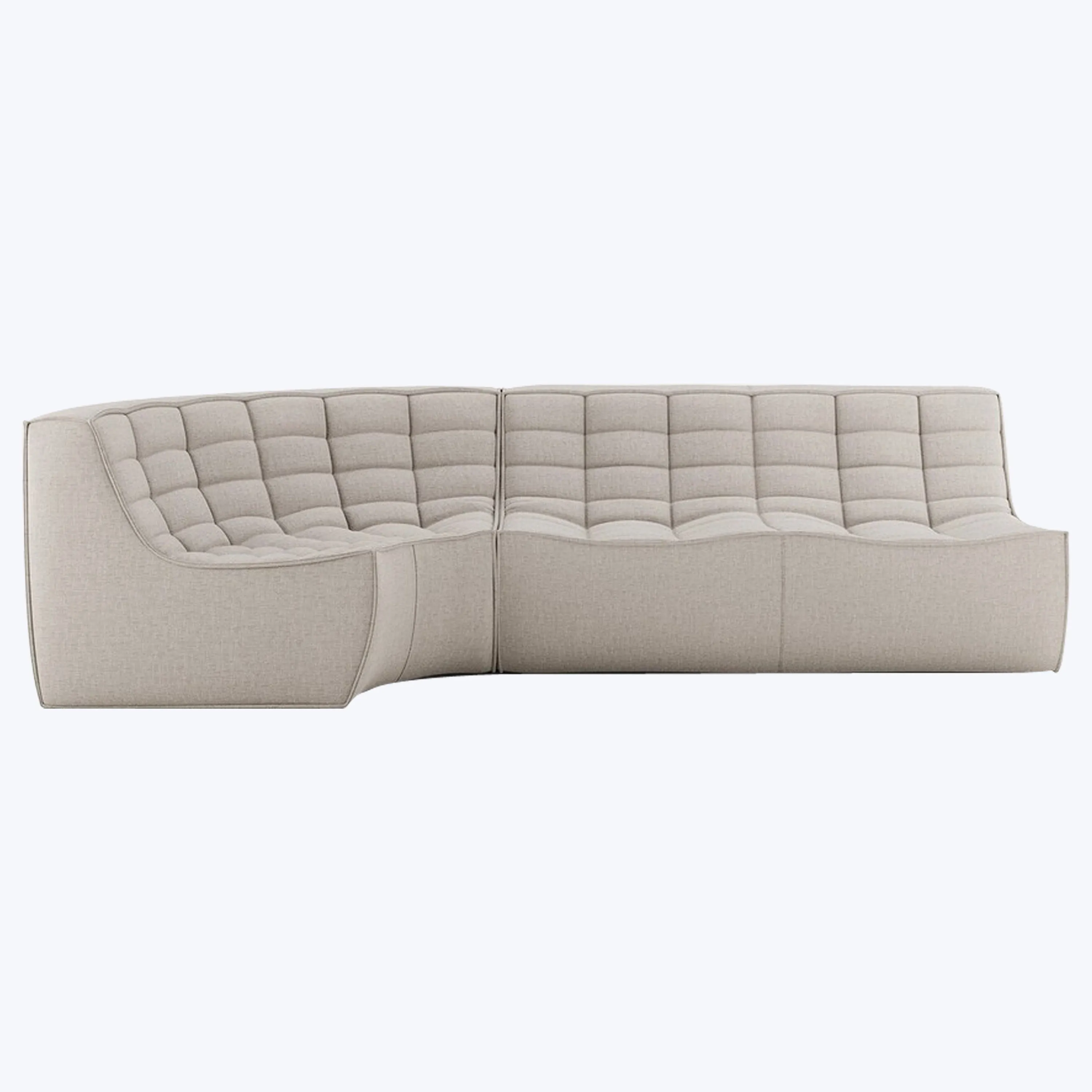 N701 Modular Round-Corner Sectional