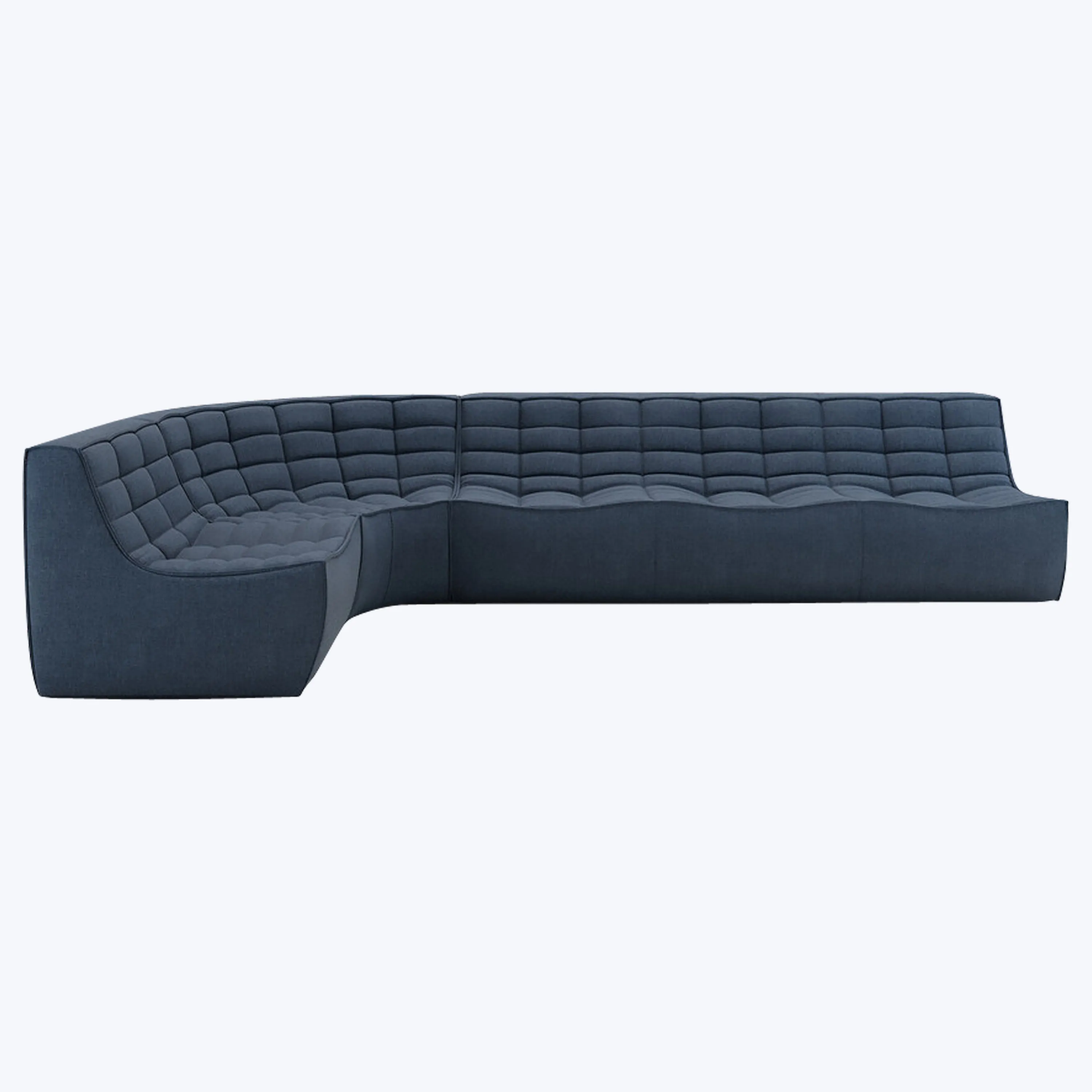 N701 Modular Round-Corner Sectional
