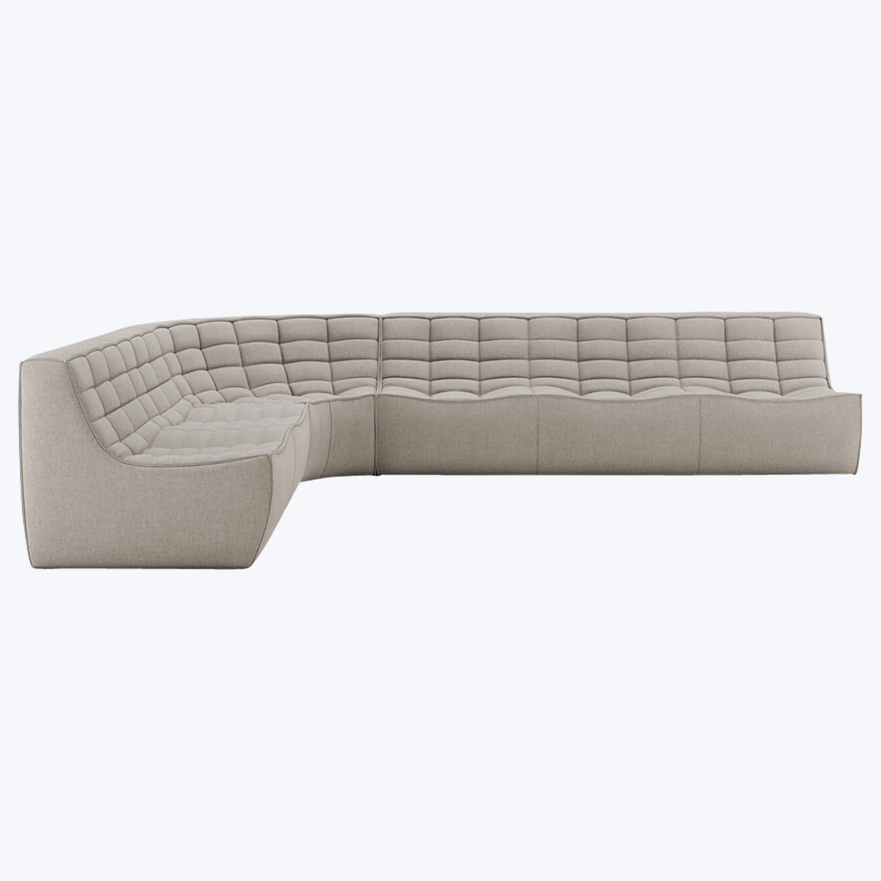 N701 Modular Round-Corner Sectional