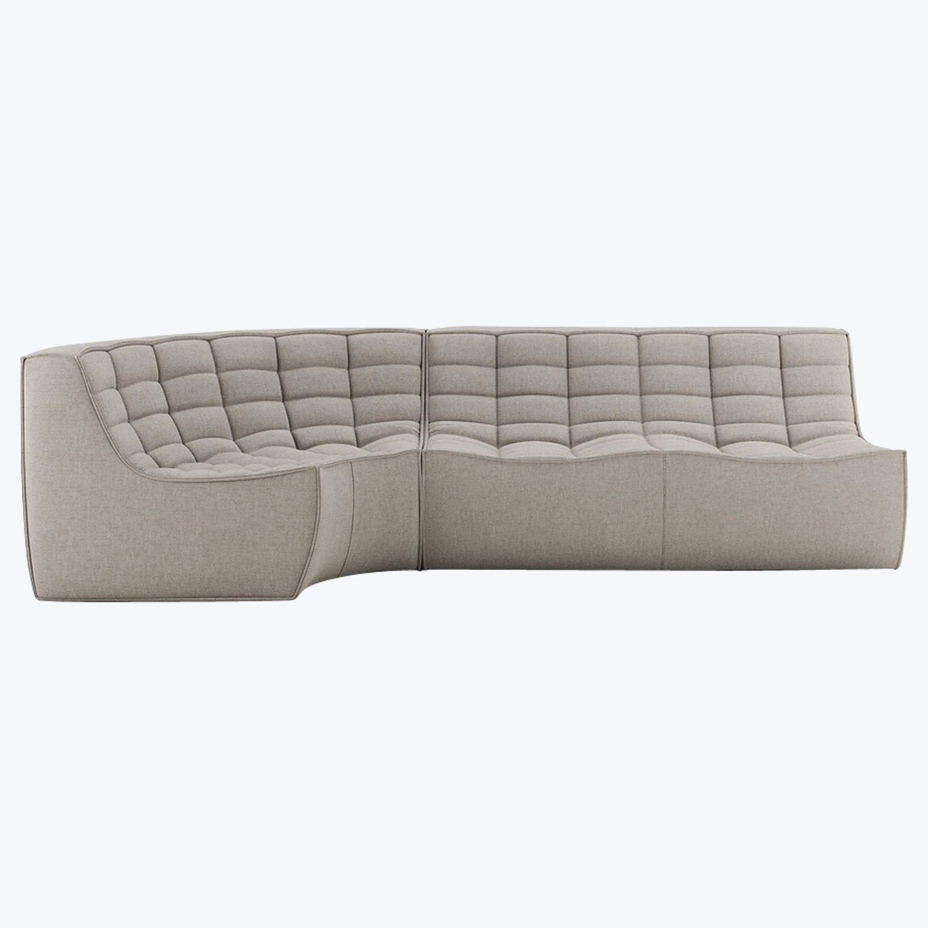 N701 Modular Round-Corner Sectional