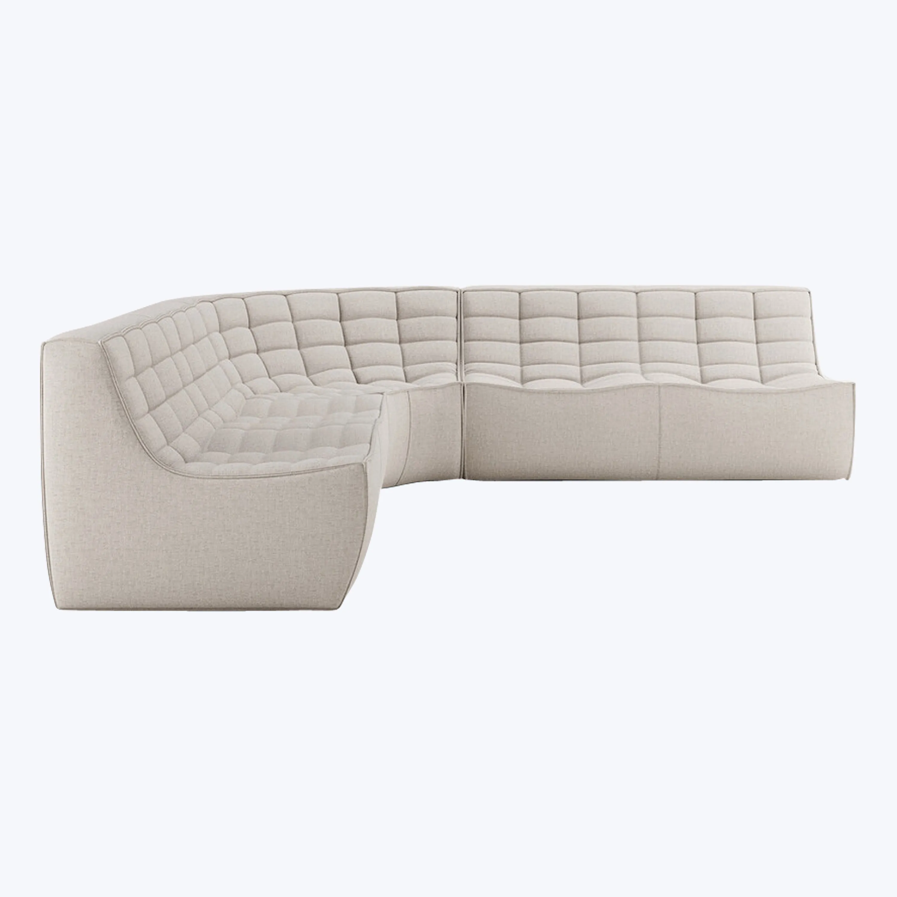 N701 Modular Round-Corner Sectional