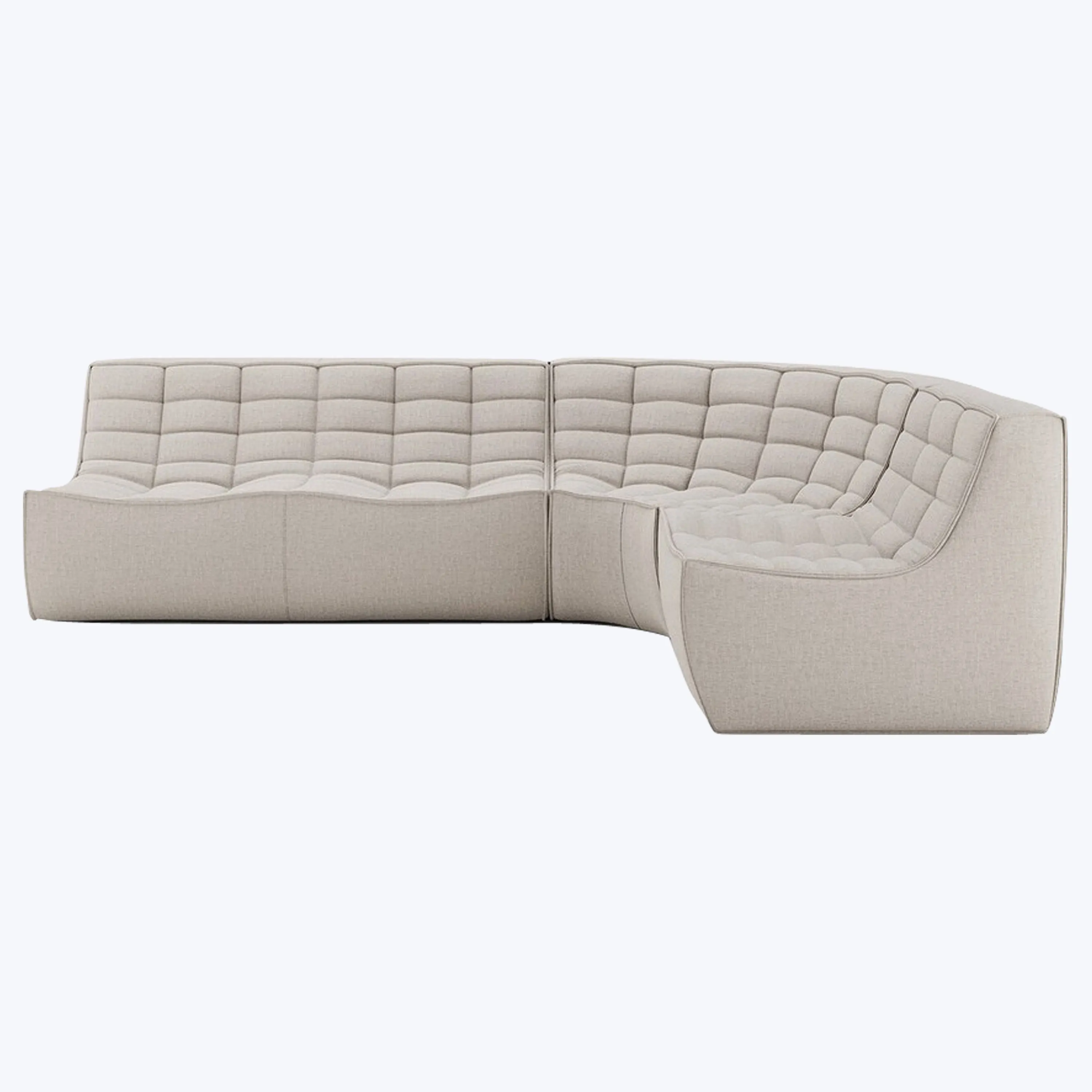 N701 Modular Round-Corner Sectional